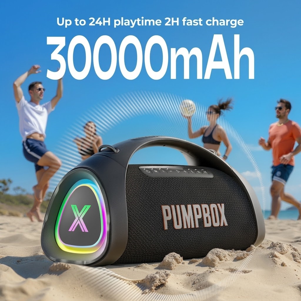 🔥Today's Special🔥Bluetooth Karaoke Speaker with 2 Wireless Microphones