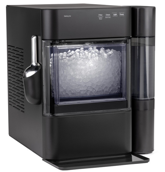 🔥Last Day Clearance🔥Ice Maker with Side Tank and Scale Inhibiting Filter