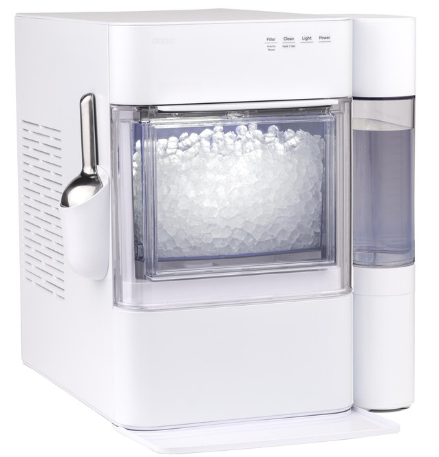 🔥Last Day Clearance🔥Ice Maker with Side Tank and Scale Inhibiting Filter