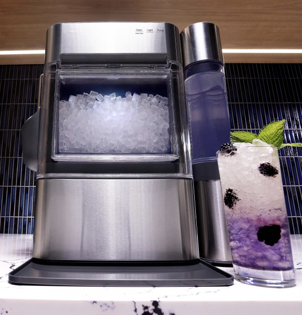 🔥Last Day Clearance🔥Ice Maker with Side Tank and Scale Inhibiting Filter