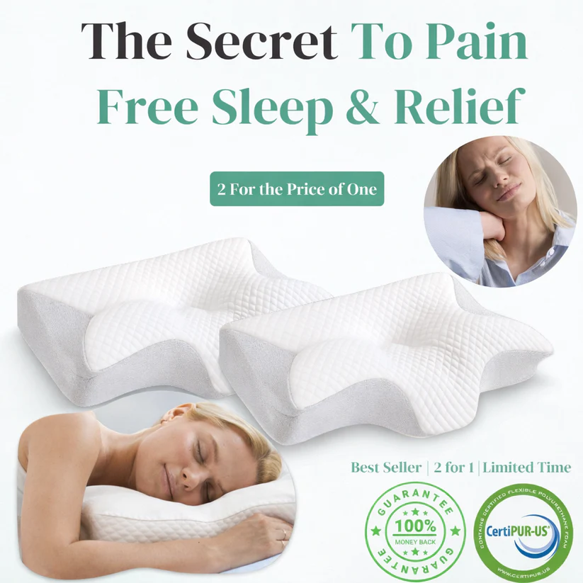 ✨ BUY 1 GET 2 FREE TODAY! ✨Cervical & Migraine Pillow