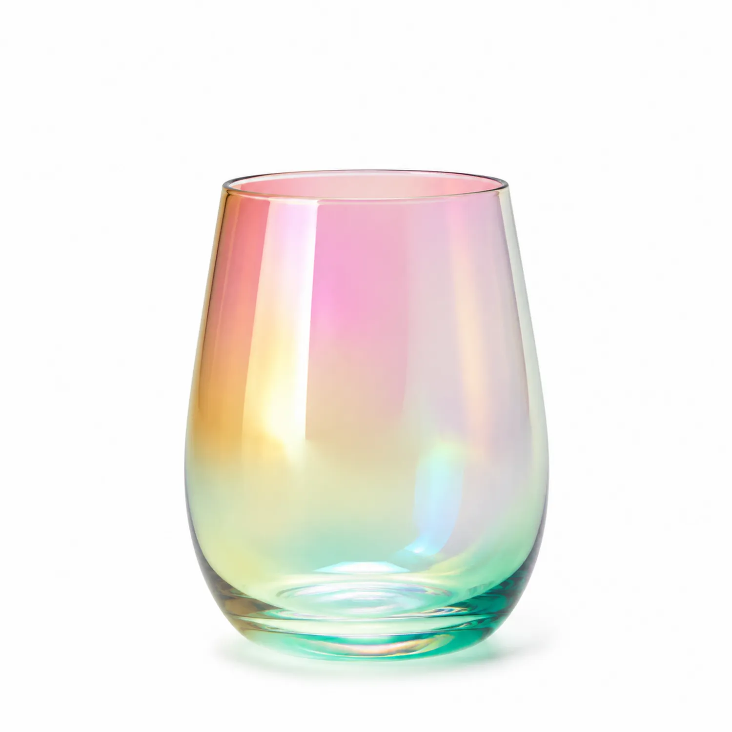 Irideszierendes Glas mit Regenbogeneffekt 300ml-Dwelluroa