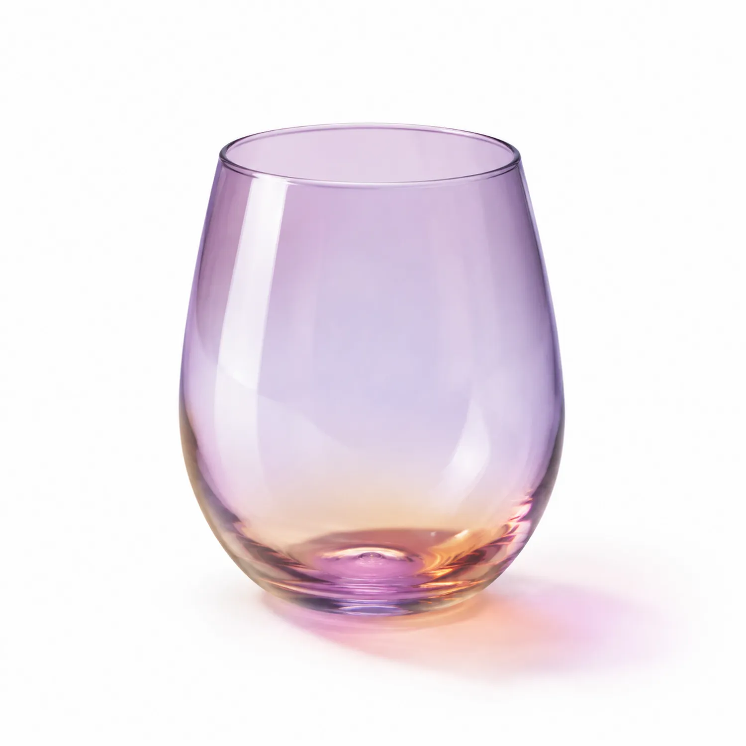Lila Trinkglas 450ml-Dwelluroa