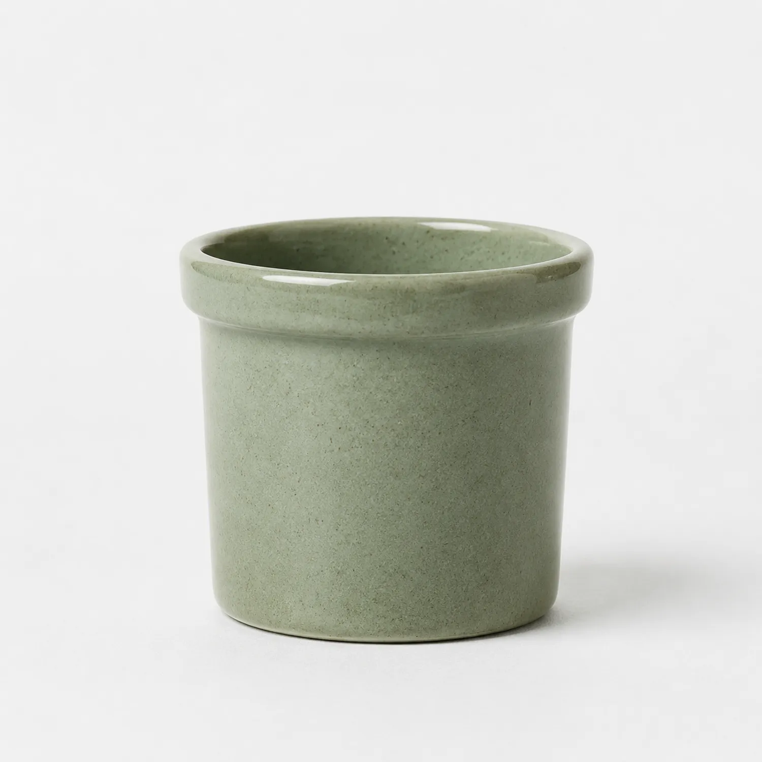 Vaso da Fiori in Ceramica Verde Opaco-velnordia
