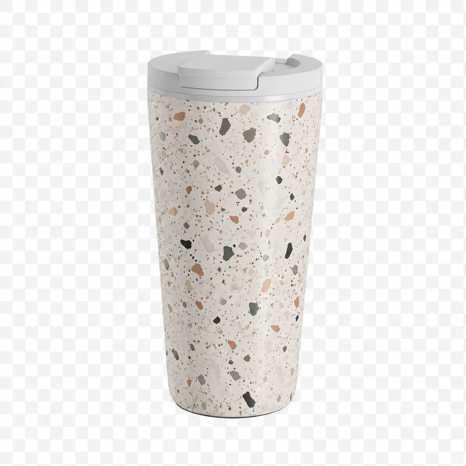 Tazza Termica da Viaggio Multicolore con Coperchio Antigoccia