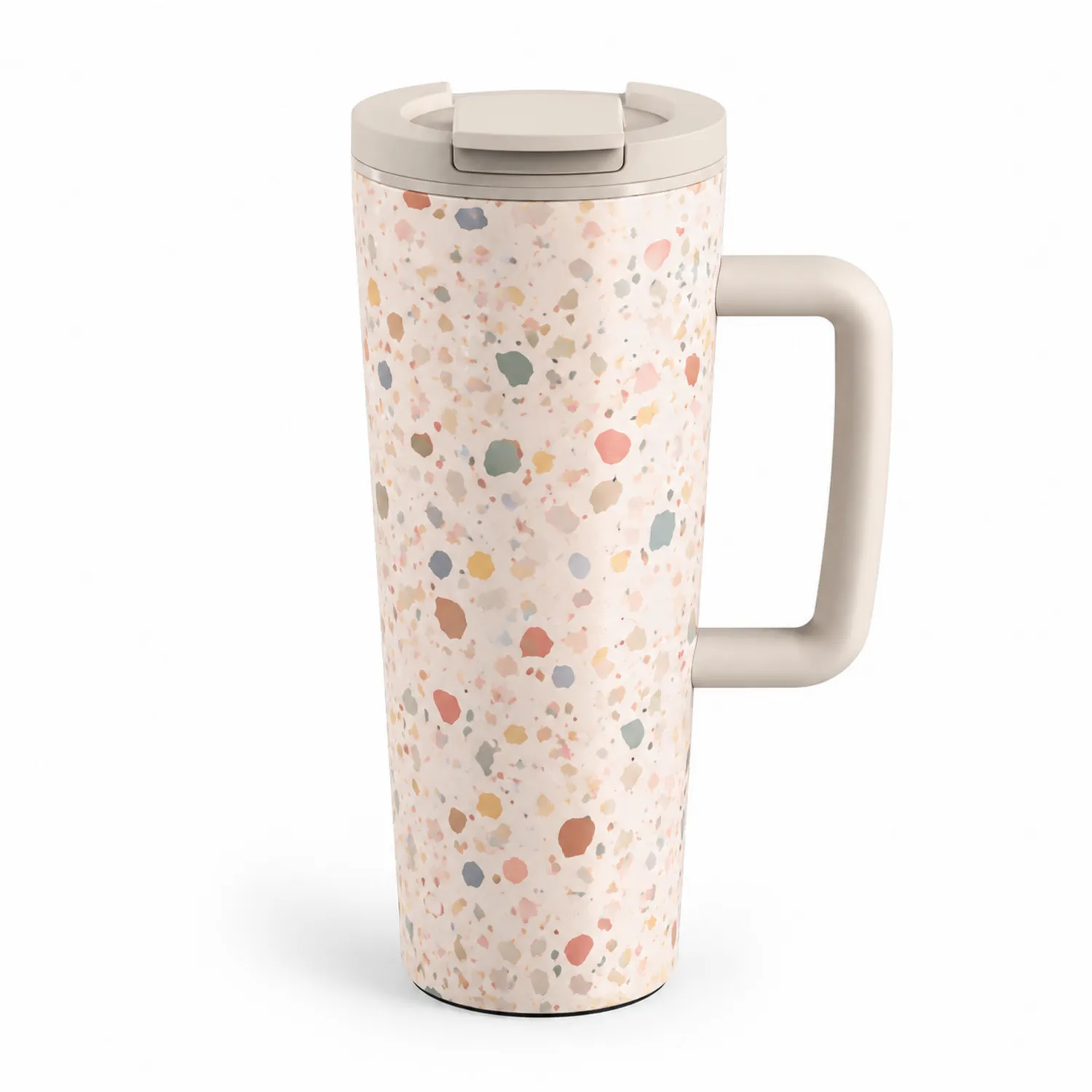 Tazza Termica con Manico 473 ml in Terrazzo Multicolore