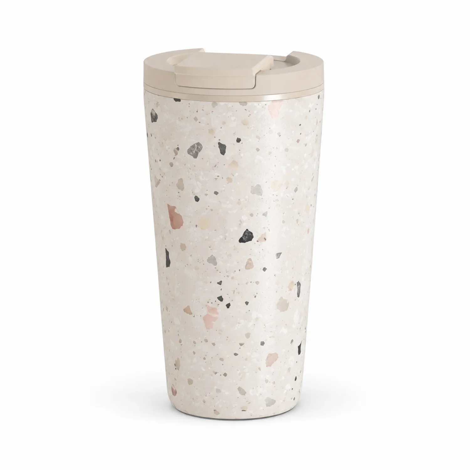 Borraccia Termica in Terrazzo 470ml Crema