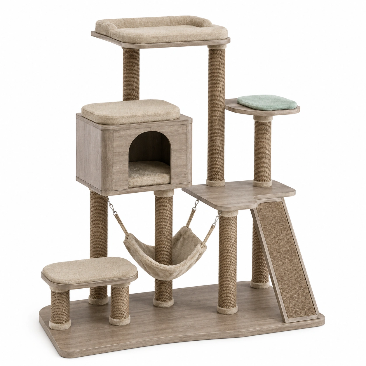 Indoor-Katzen-Spielmöbel,Kratzbaum - roomavixa