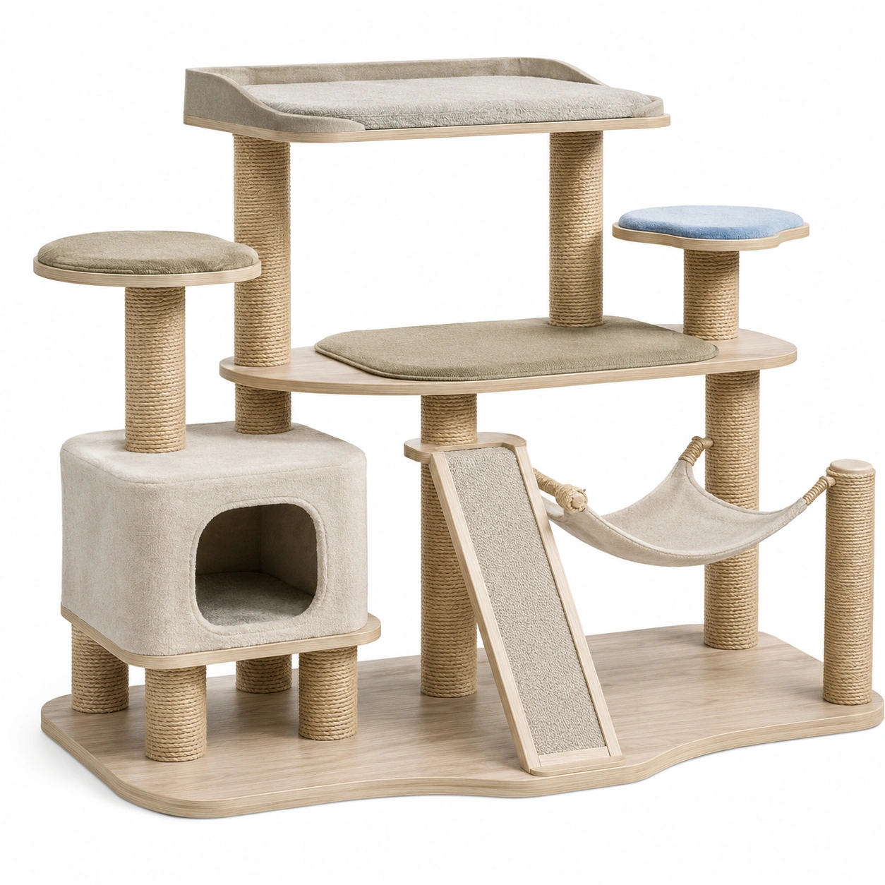 Indoor-Katzen-Spielmöbel,Kratzbaum - roomavixa