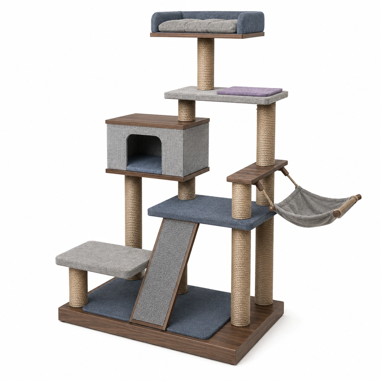 Indoor-Katzen-Spielmöbel,Kratzbaum - roomavixa