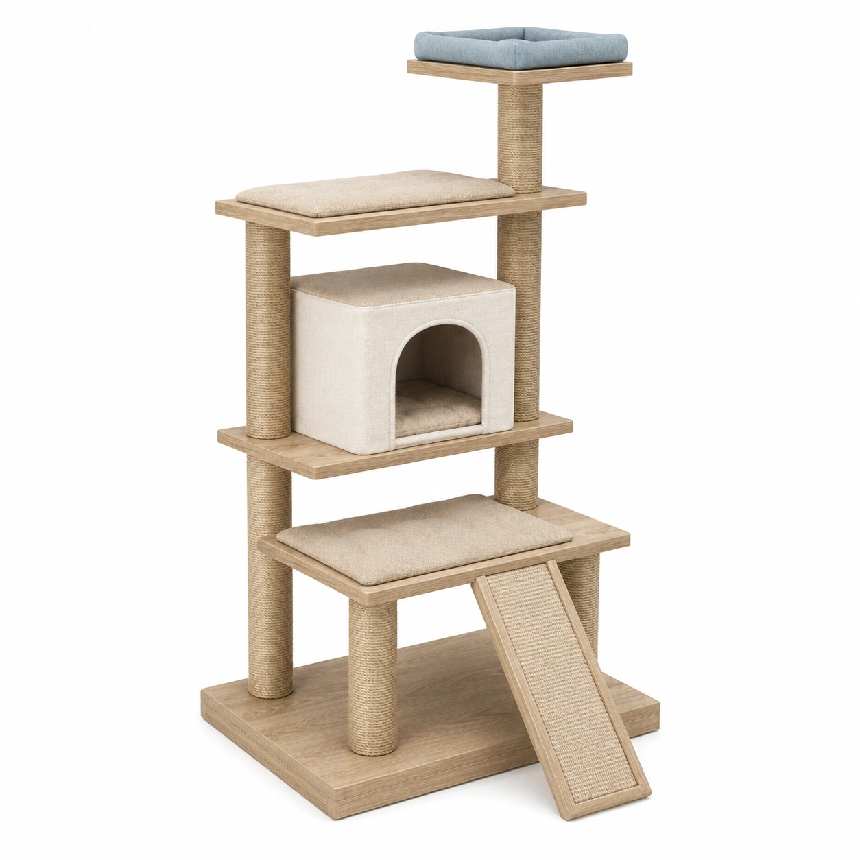 Indoor-Katzen-Spielmöbel,Kratzbaum - roomavixa