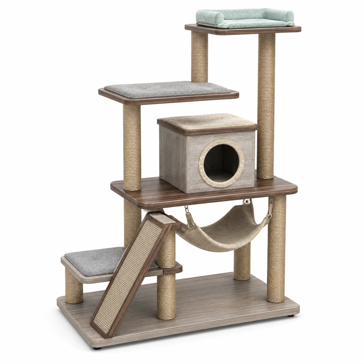 Indoor-Katzen-Spielmöbel,Kratzbaum - MEUBOLTRA