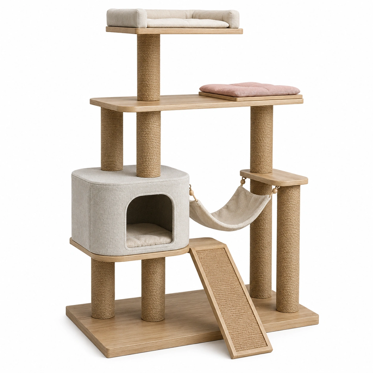 Indoor-Katzen-Spielmöbel,Kratzbaum - MEUBOLTRA