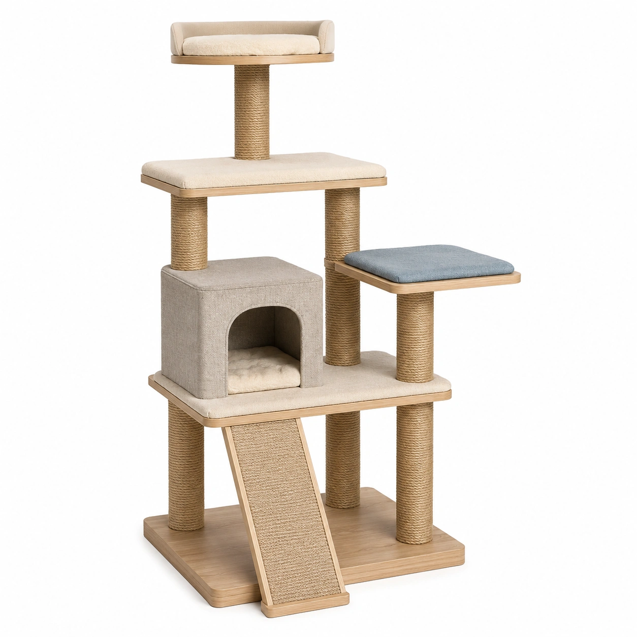 Indoor-Katzen-Spielmöbel,Kratzbaum - MEUBOLTRA