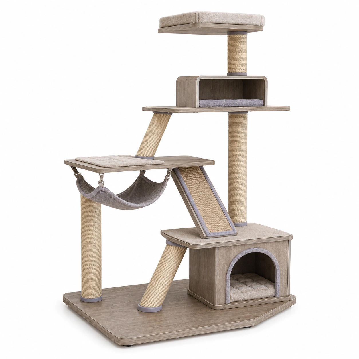 Indoor-Katzen-Spielmöbel,Kratzbaum - MEUBOLTRA