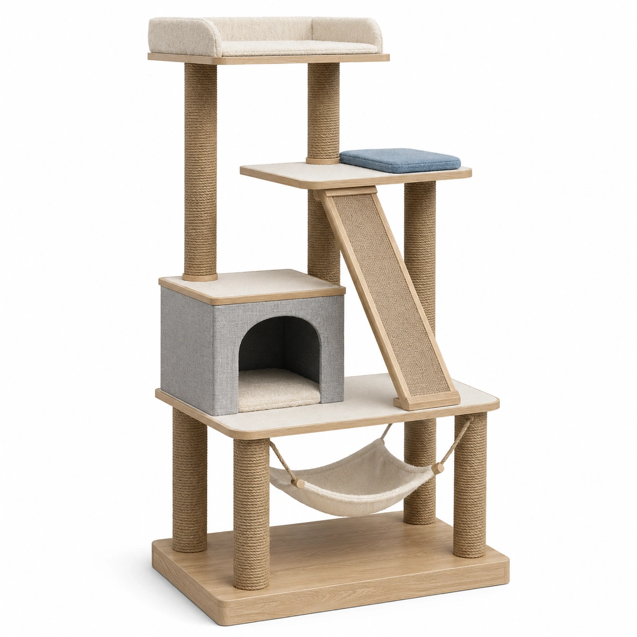 Indoor-Katzen-Spielmöbel,Kratzbaum - MEUBOLTRA