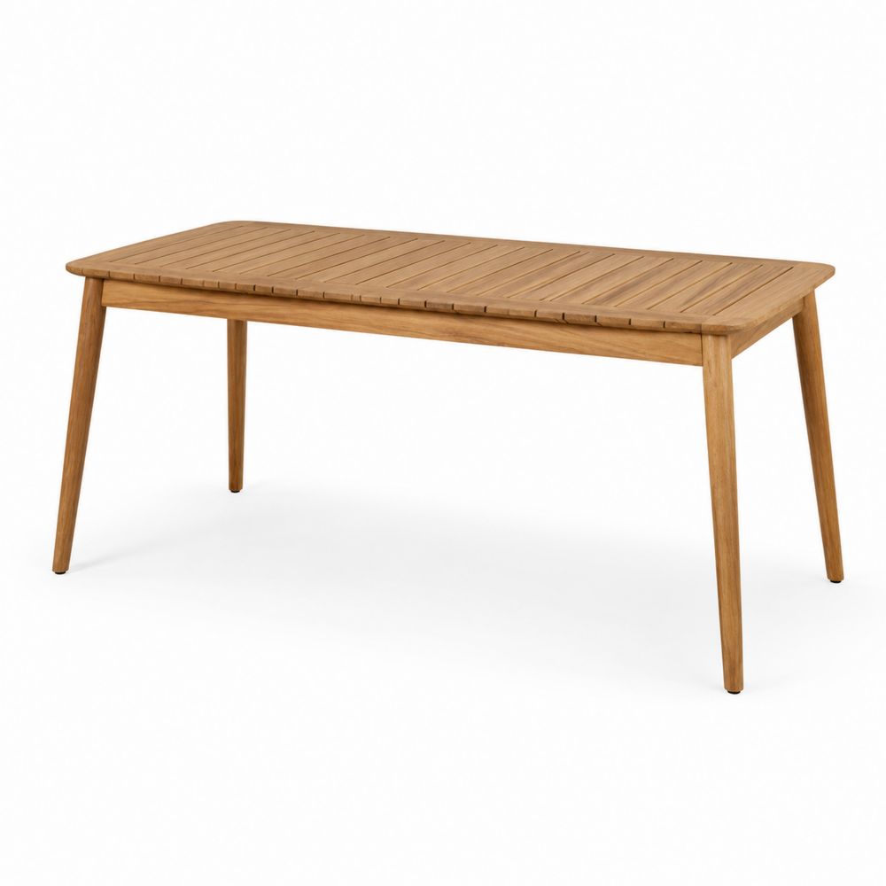 Mesa de comedor de madera 200x90 cm