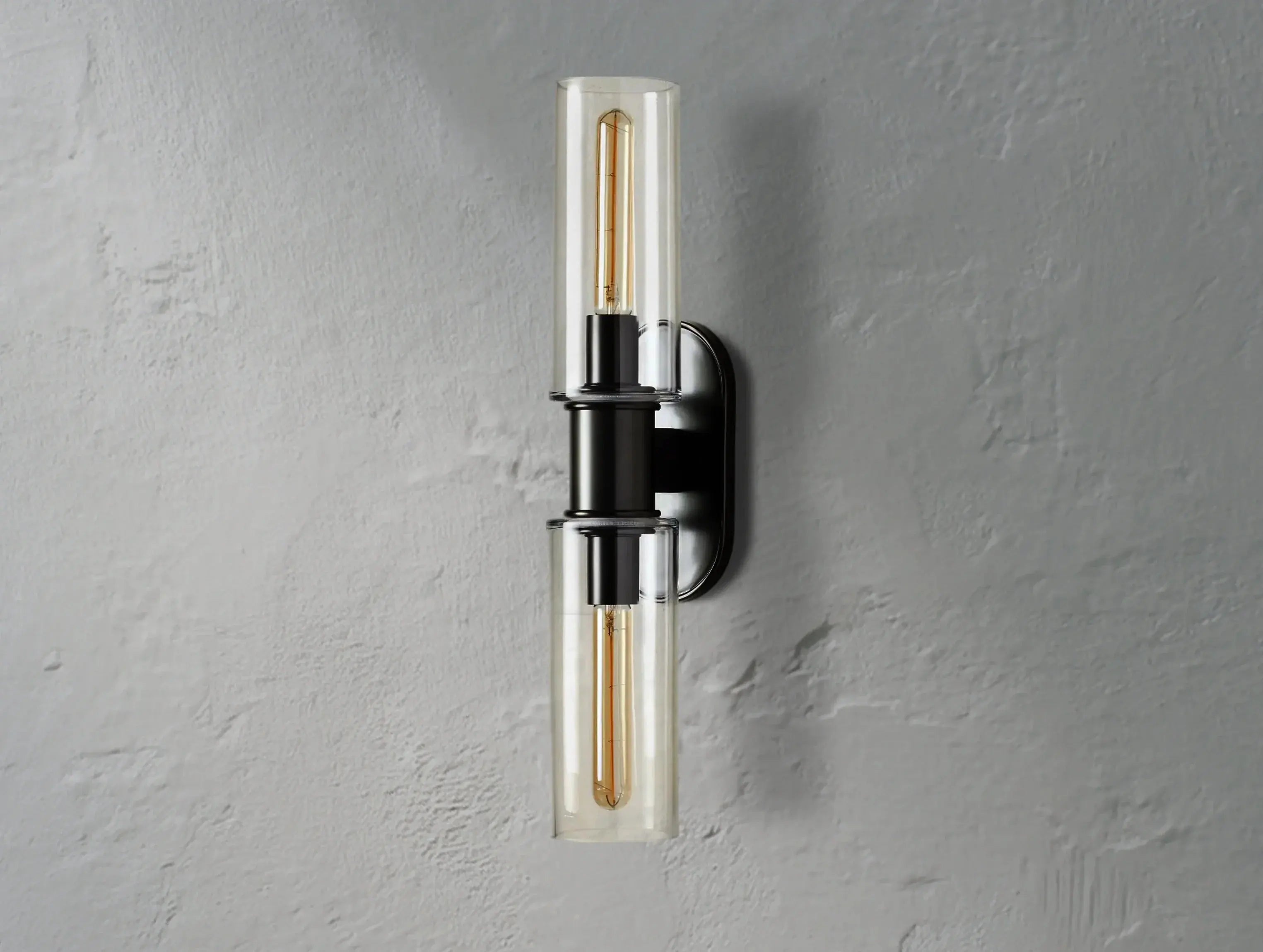 Horlin Double Sconce in Clear ZELNO LIGHTING