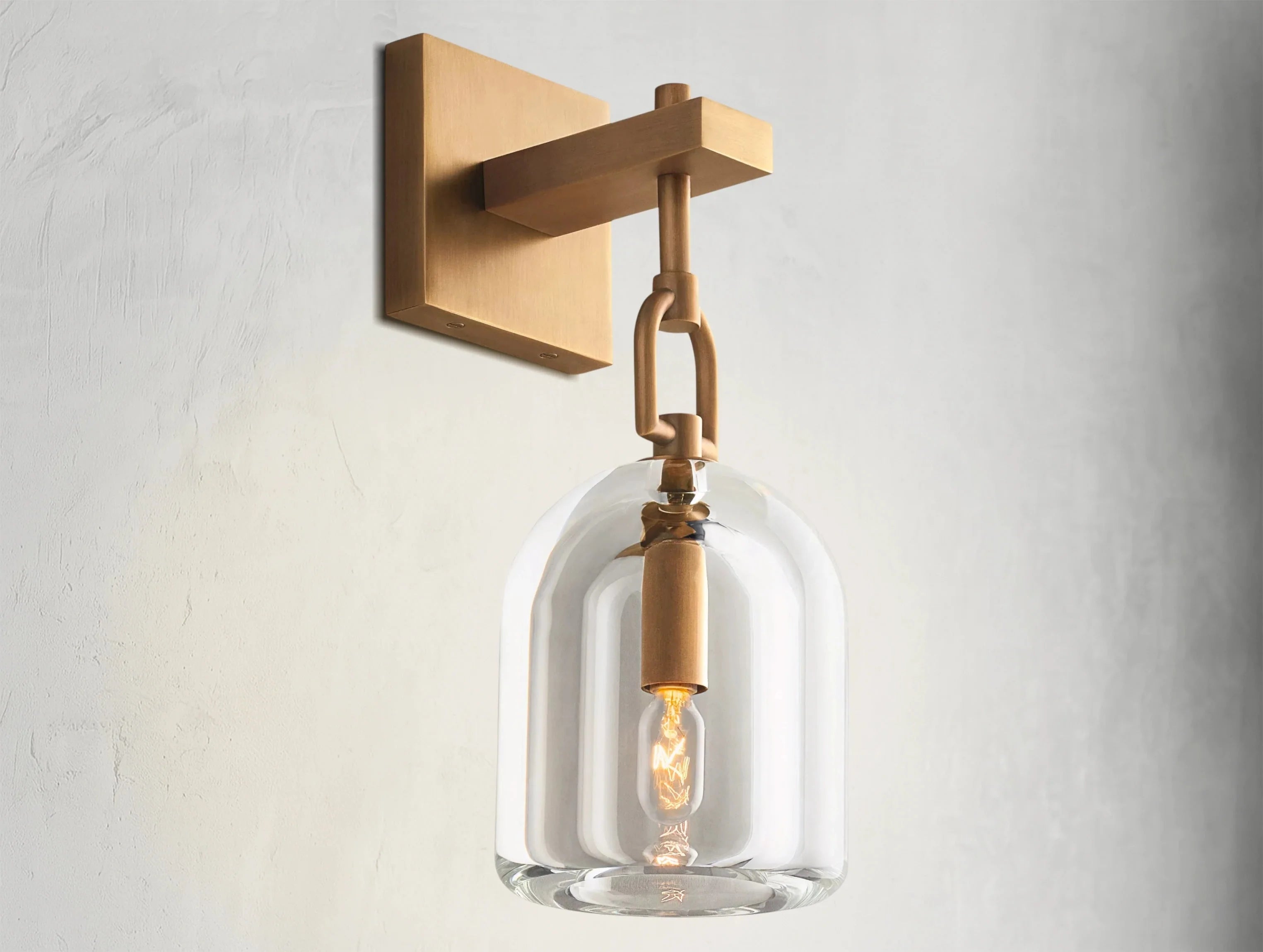 Borger Cloche Sconce ZELNO LIGHTING