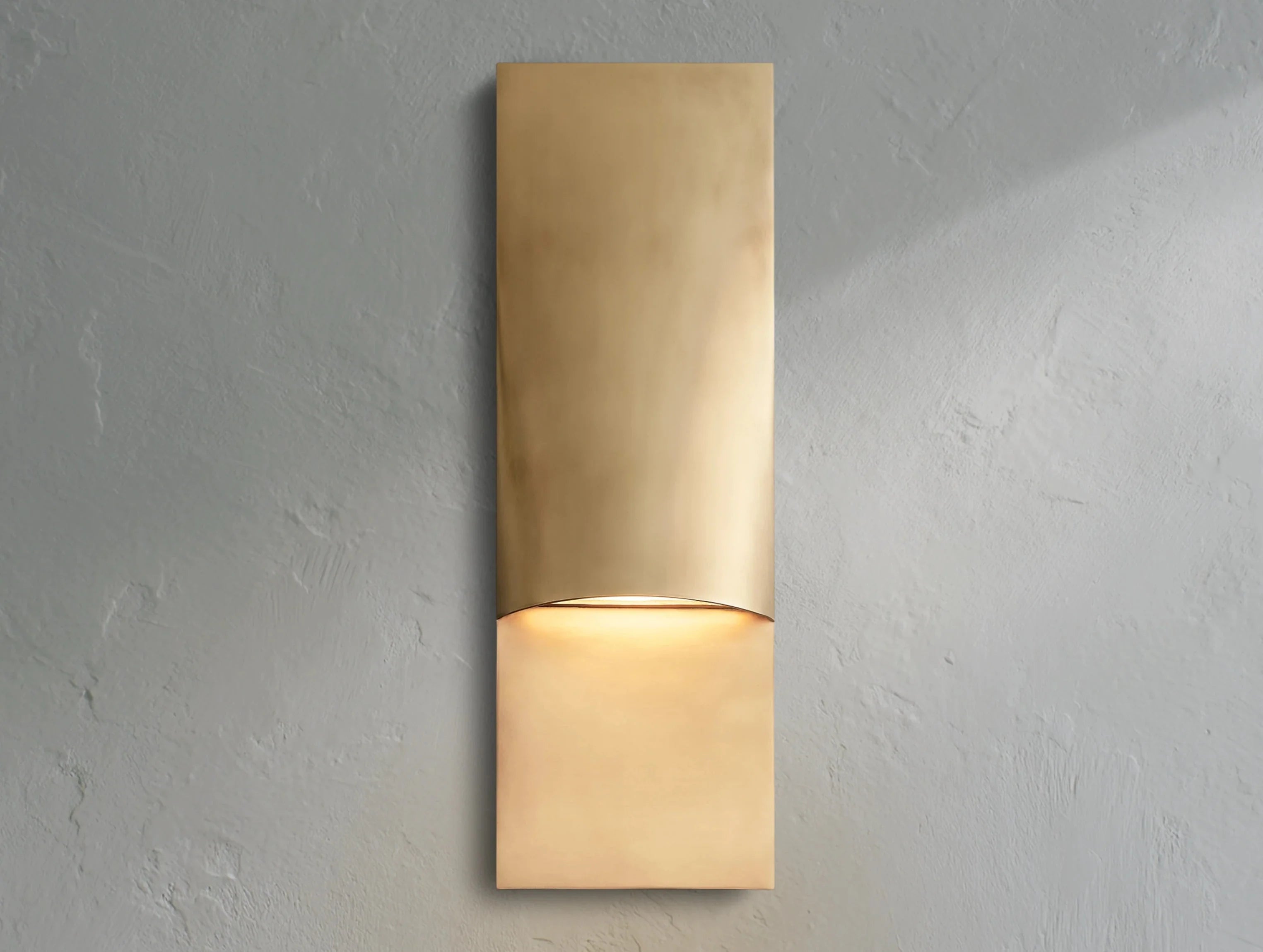 Taga Vertical Rectangular Sconce ZELNO LIGHTING
