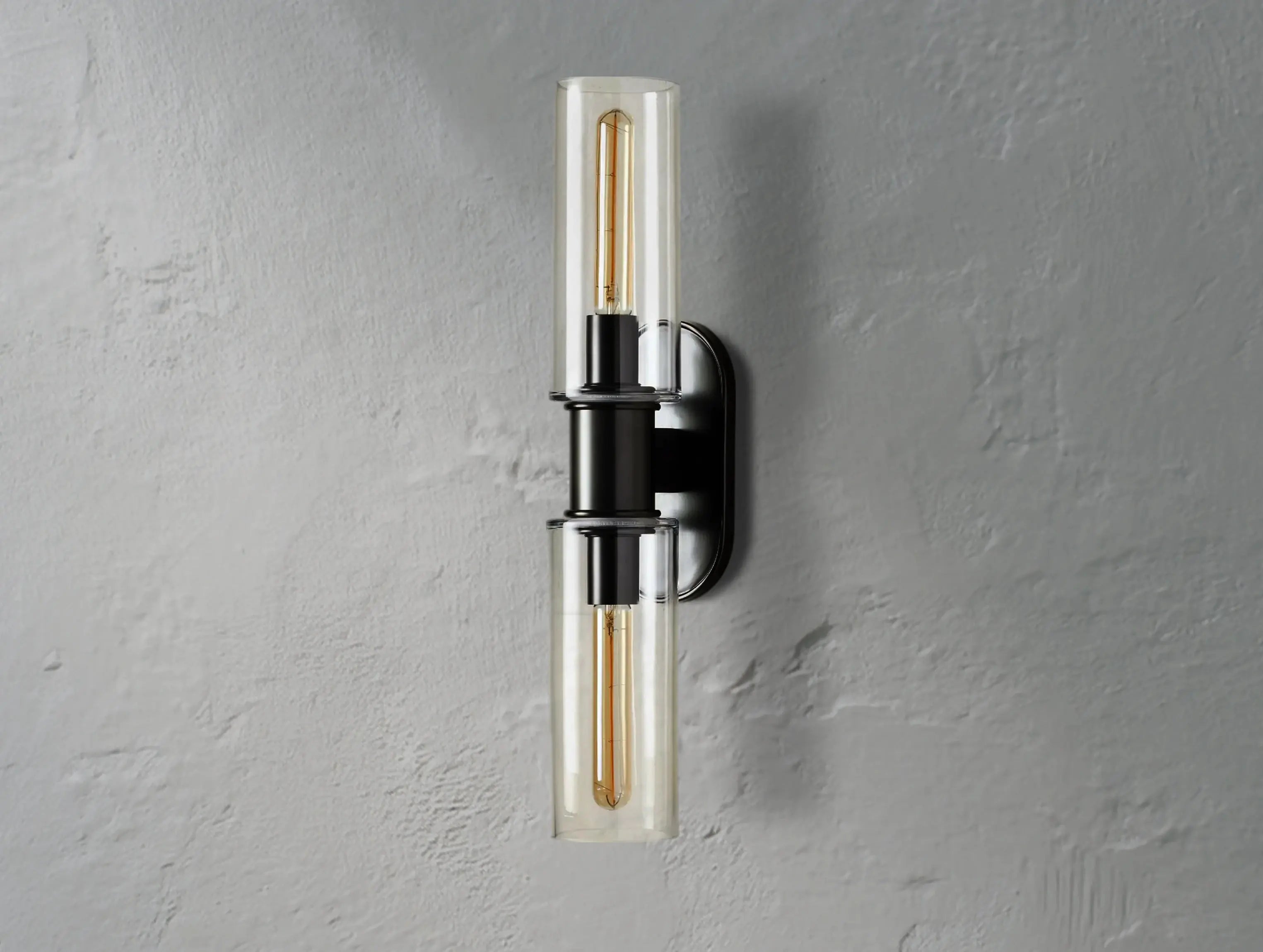Horlin Double Sconce in Clear ZELNO LIGHTING