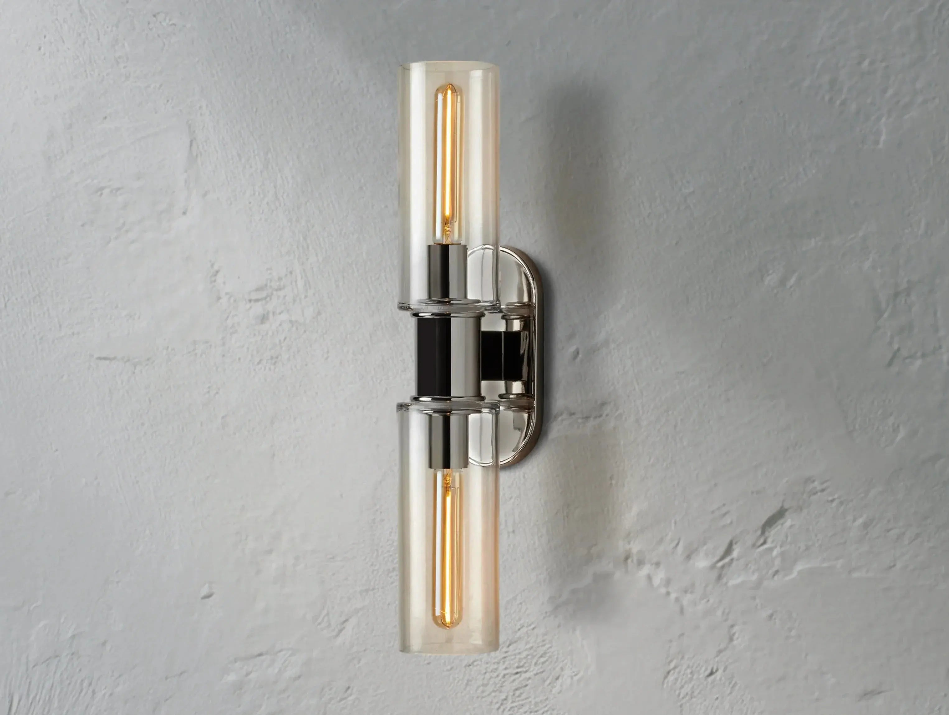 Horlin Double Sconce in Clear ZELNO LIGHTING