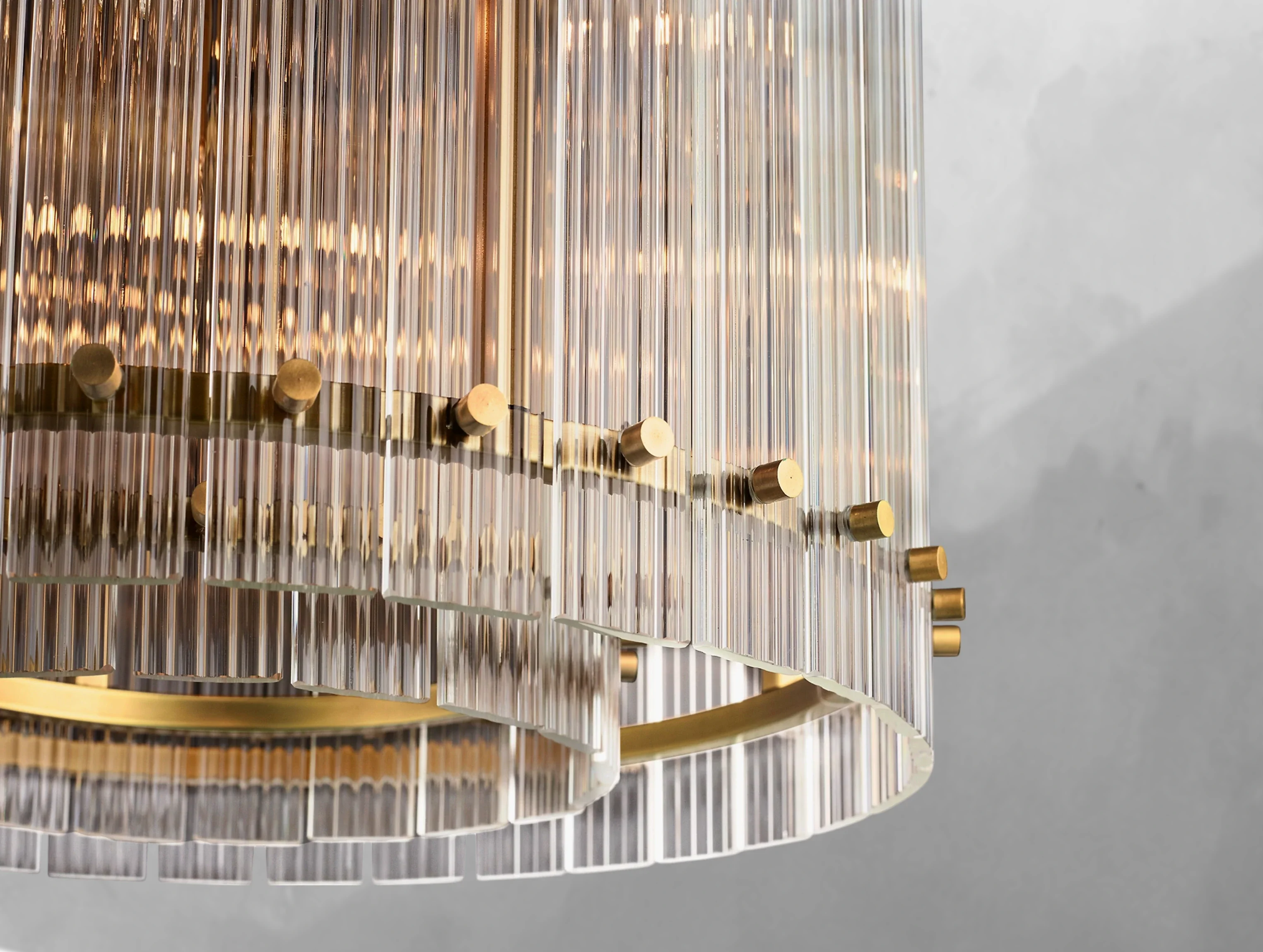 Royce Round Chandelier ZELNO LIGHTING