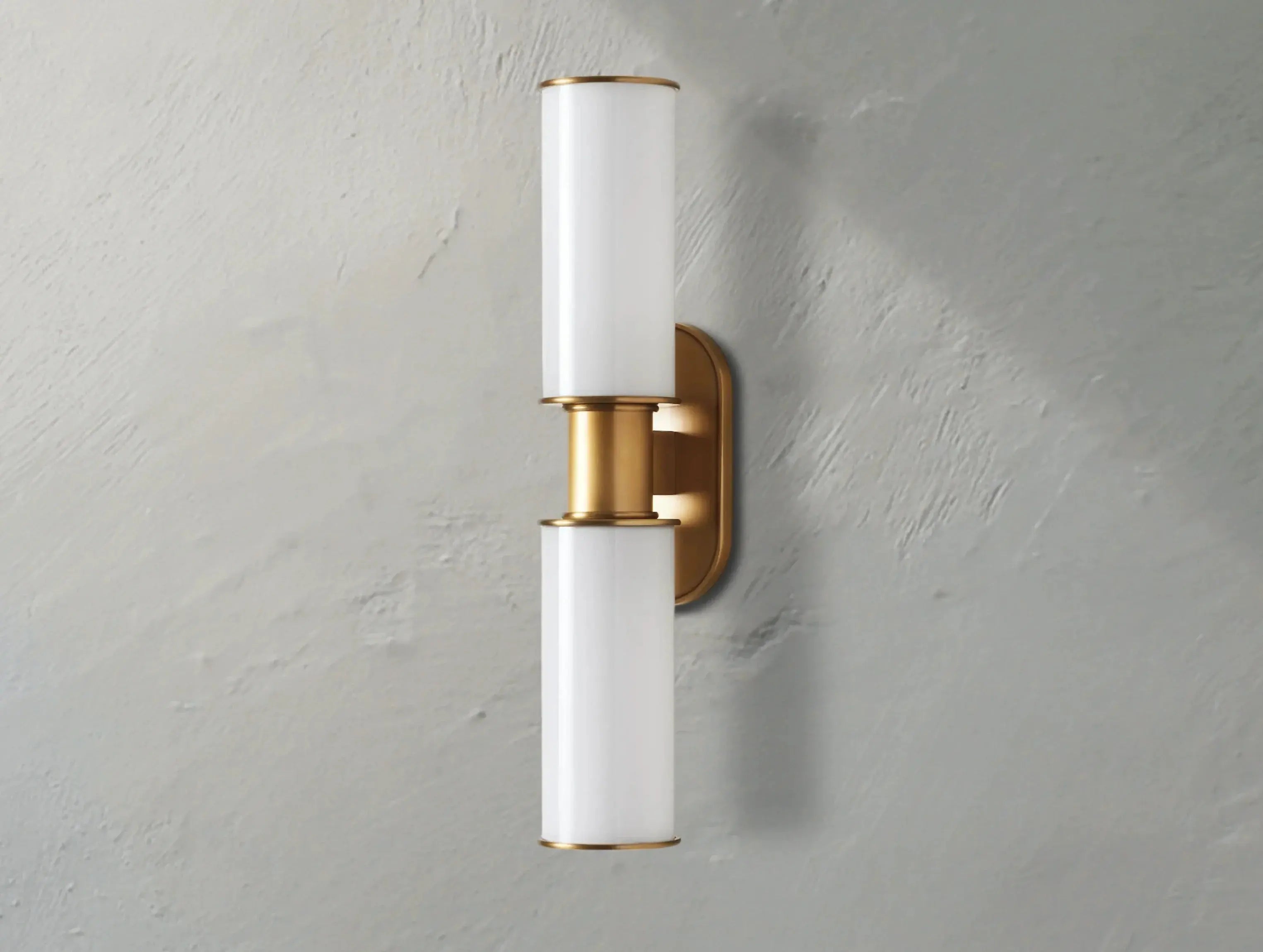 Horlin Double Sconce in Milk ZELNO LIGHTING