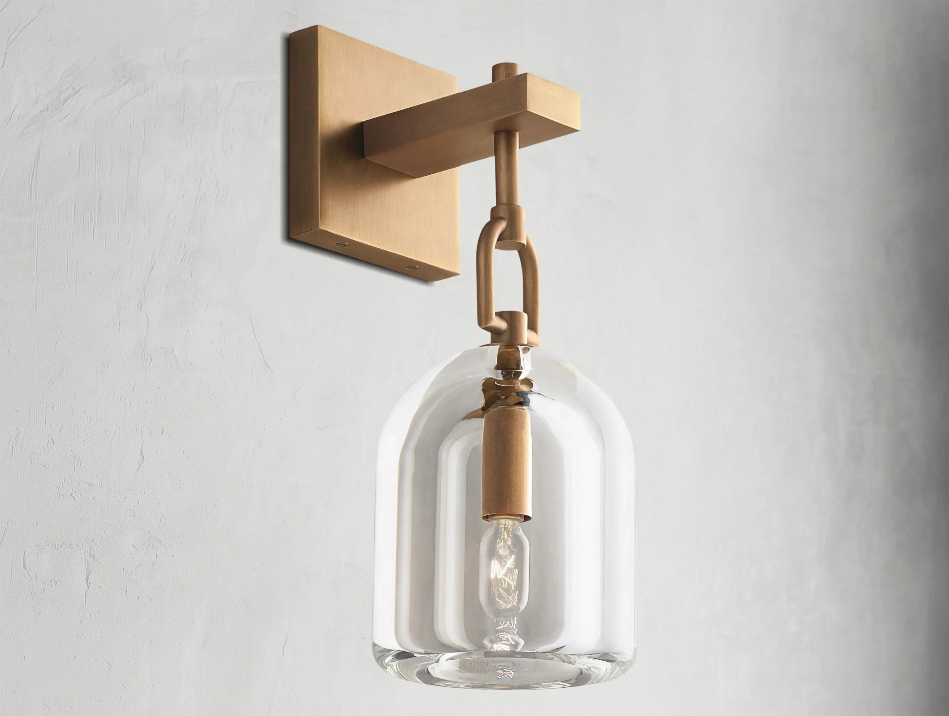 Borger Cloche Sconce ZELNO LIGHTING
