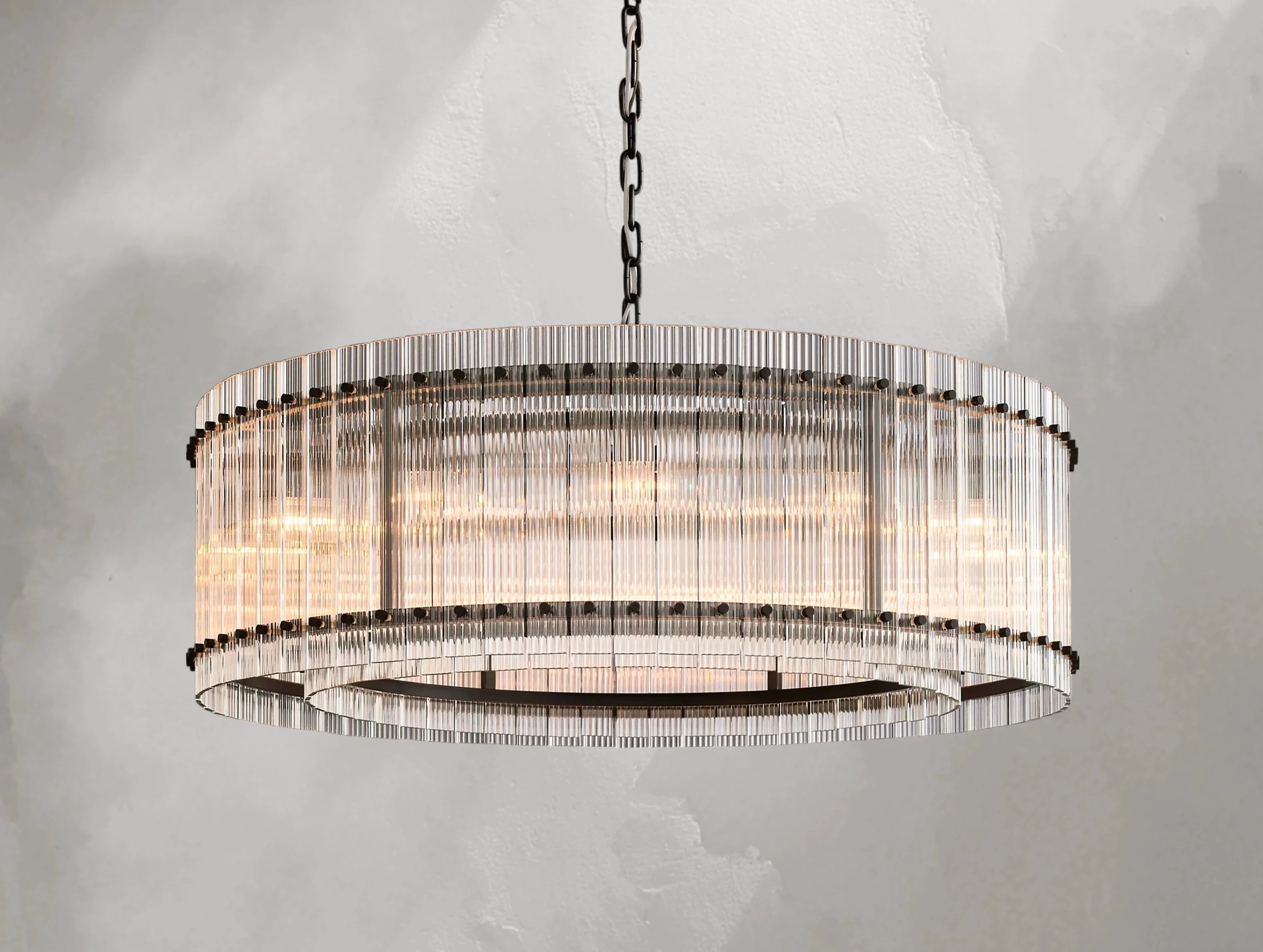 Royce Round Chandelier ZELNO LIGHTING