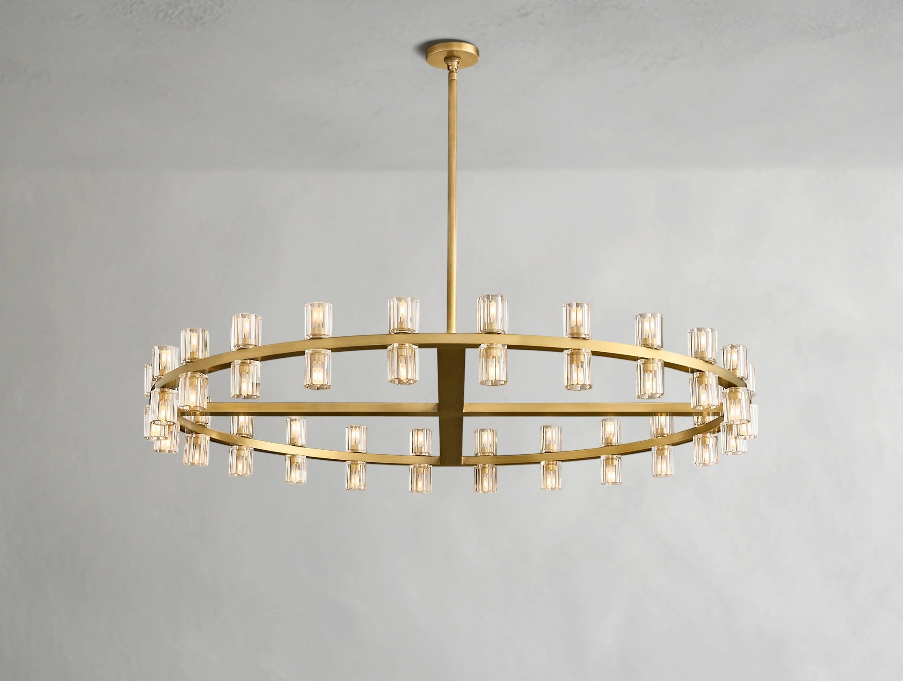 Gearra LED Round Chandelier ZELNO LIGHTING