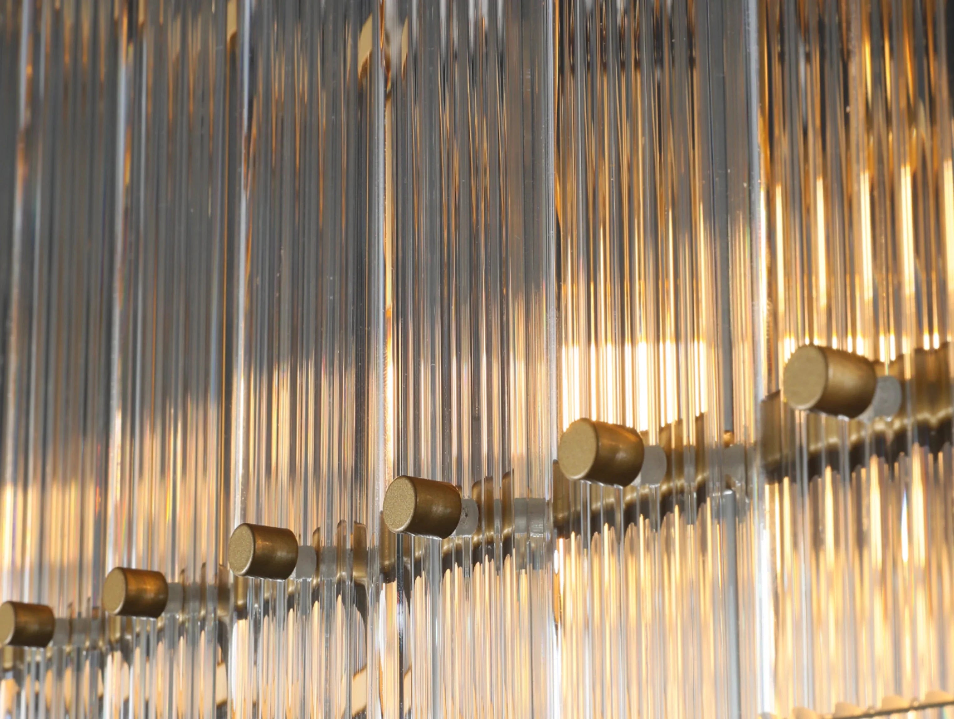 Royce Rectangular Chandelier ZELNO LIGHTING