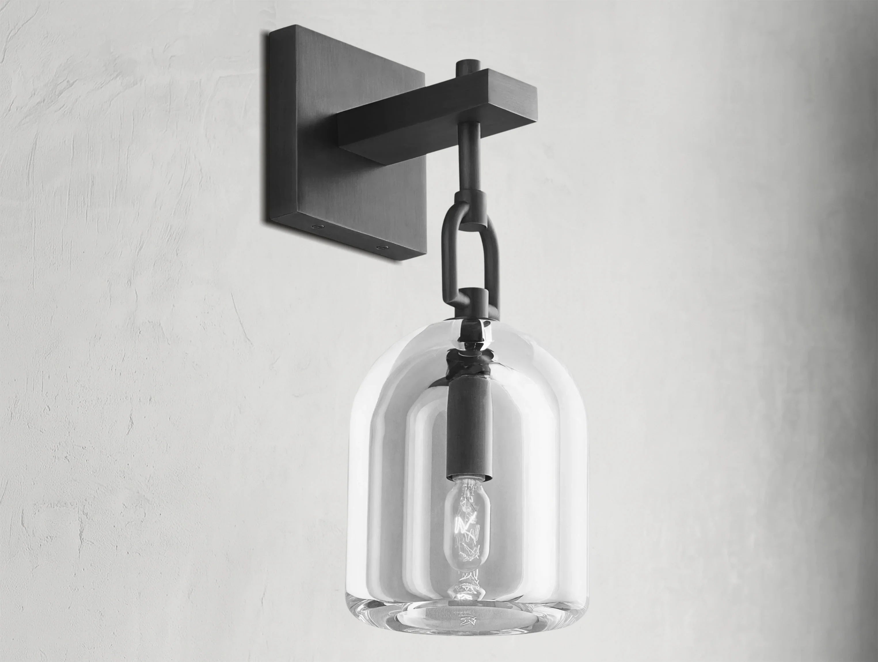 Borger Cloche Sconce ZELNO LIGHTING