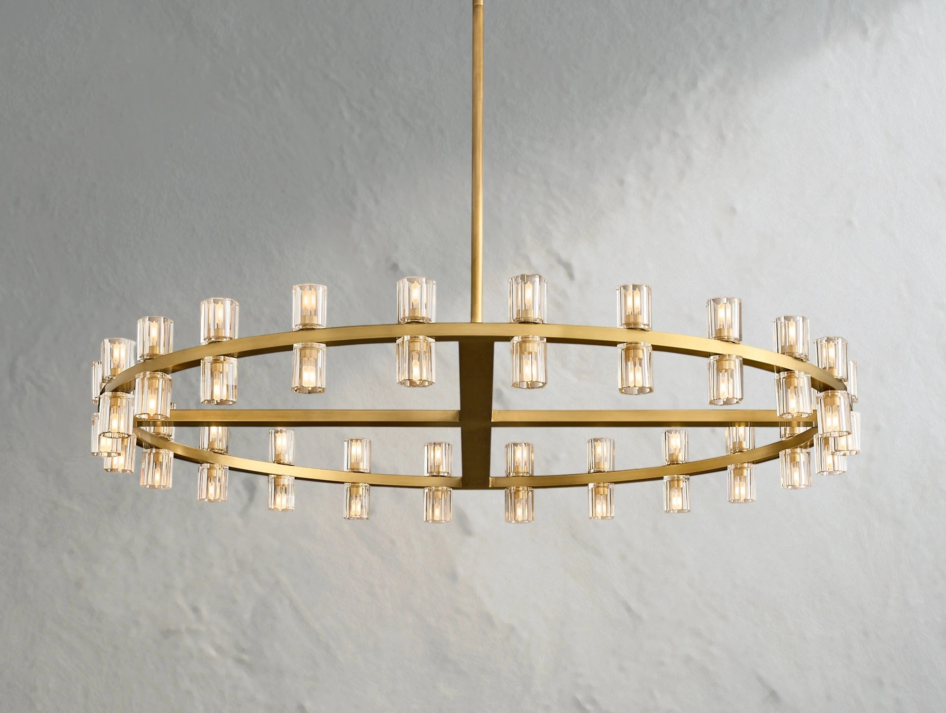 Gearra LED Round Chandelier ZELNO LIGHTING