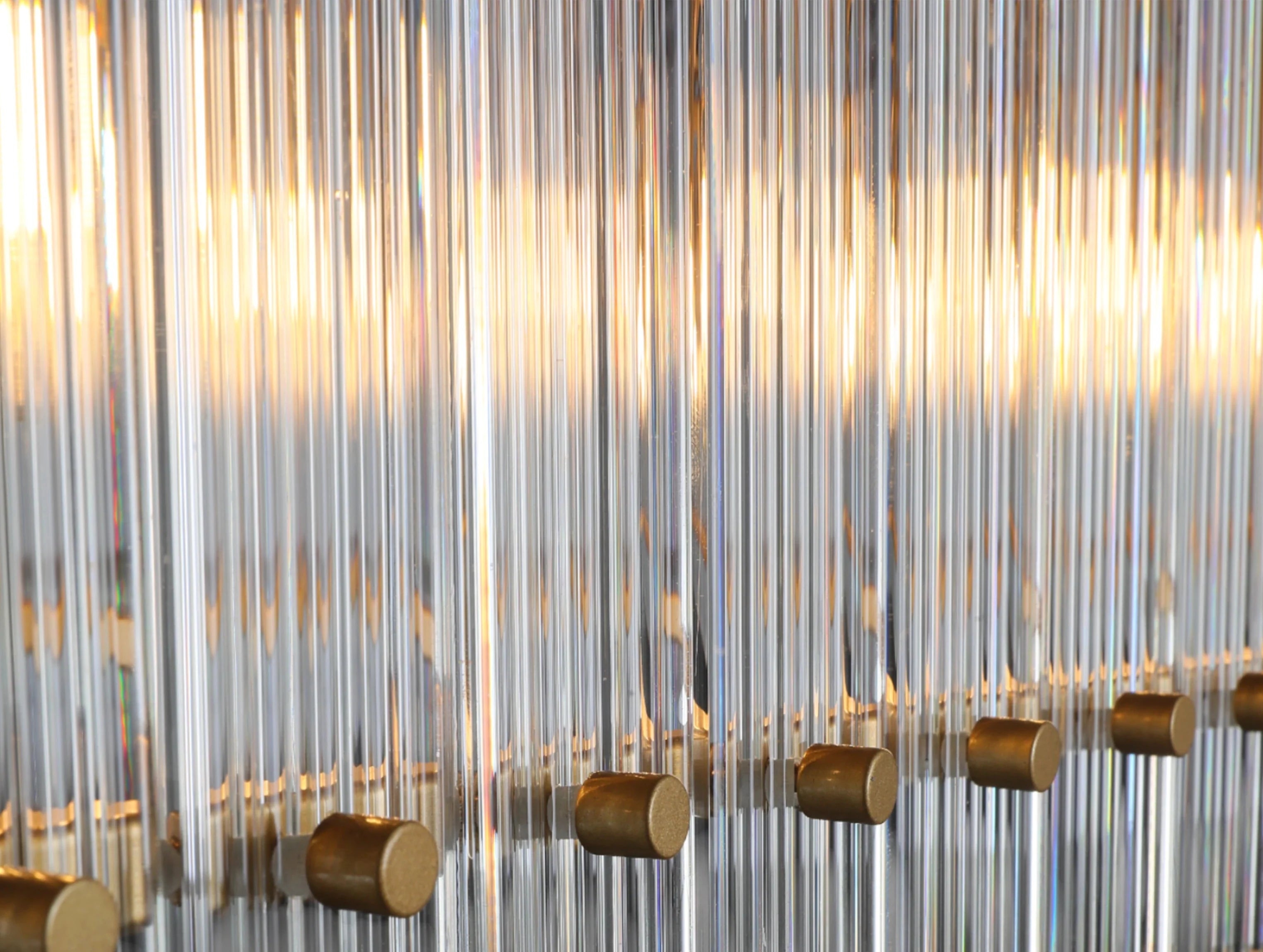 Royce Rectangular Chandelier ZELNO LIGHTING
