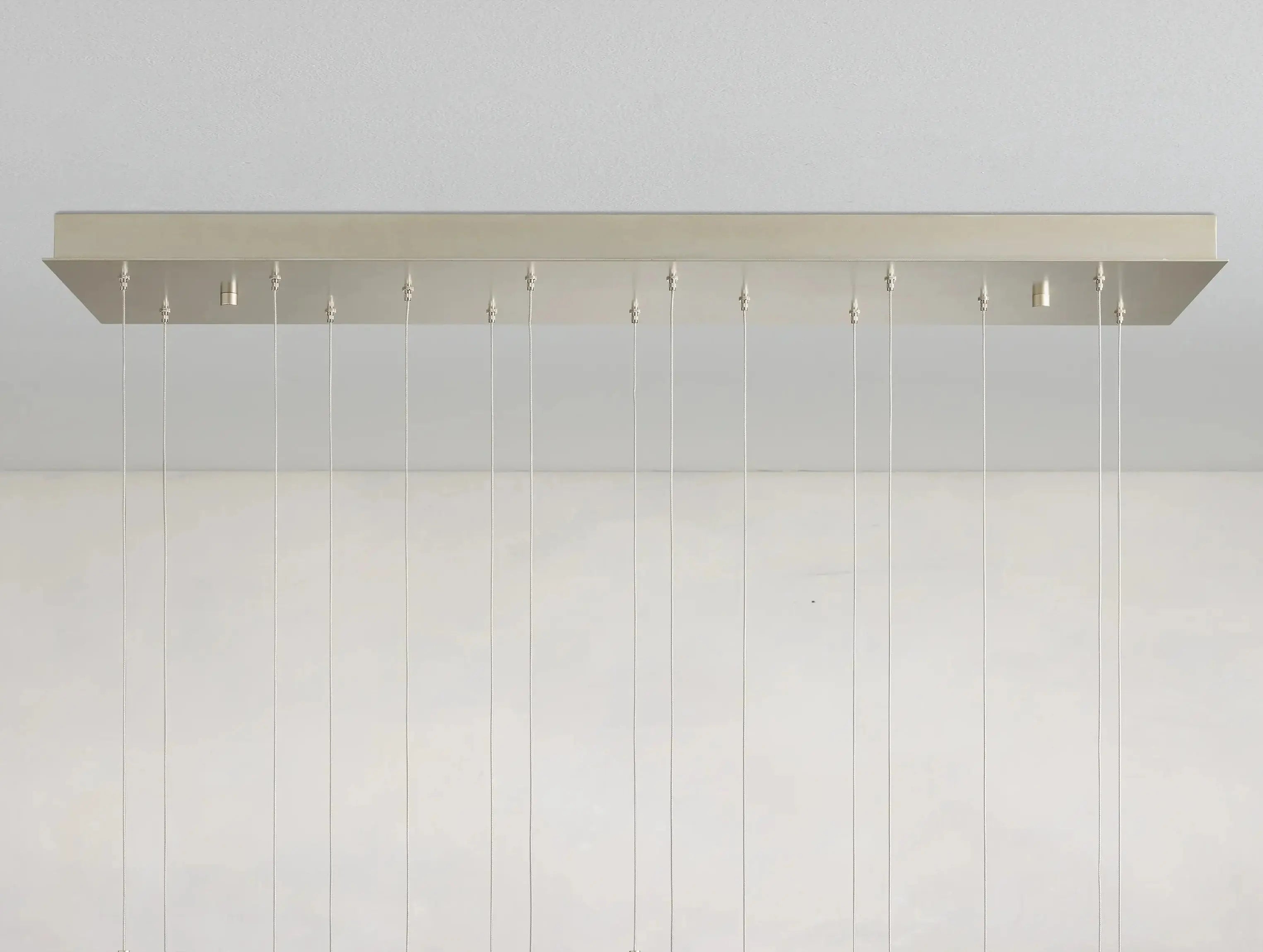 Jaina Selenite Rectangular Chandelier ZELNO LIGHTING