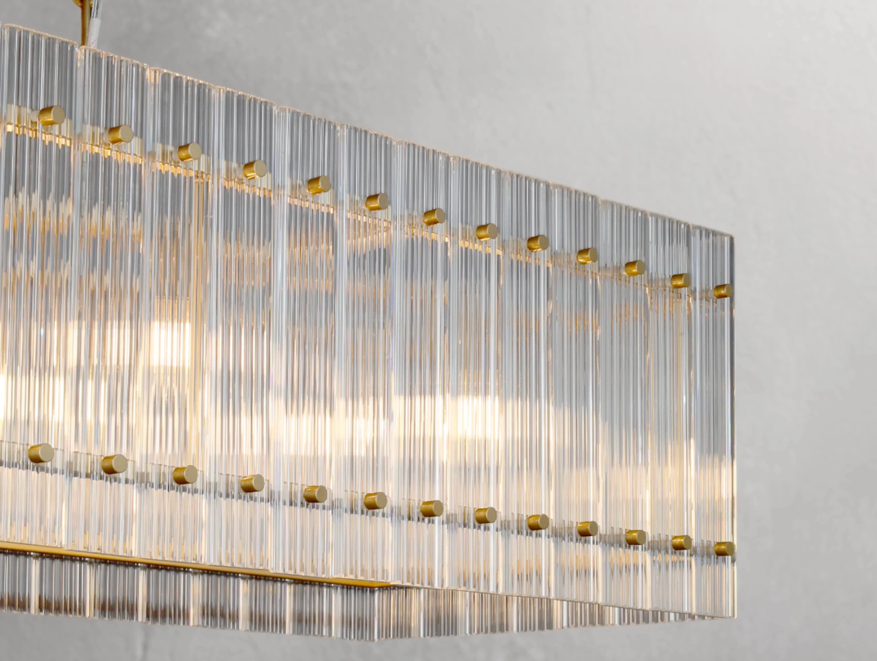 Royce Rectangular Chandelier ZELNO LIGHTING