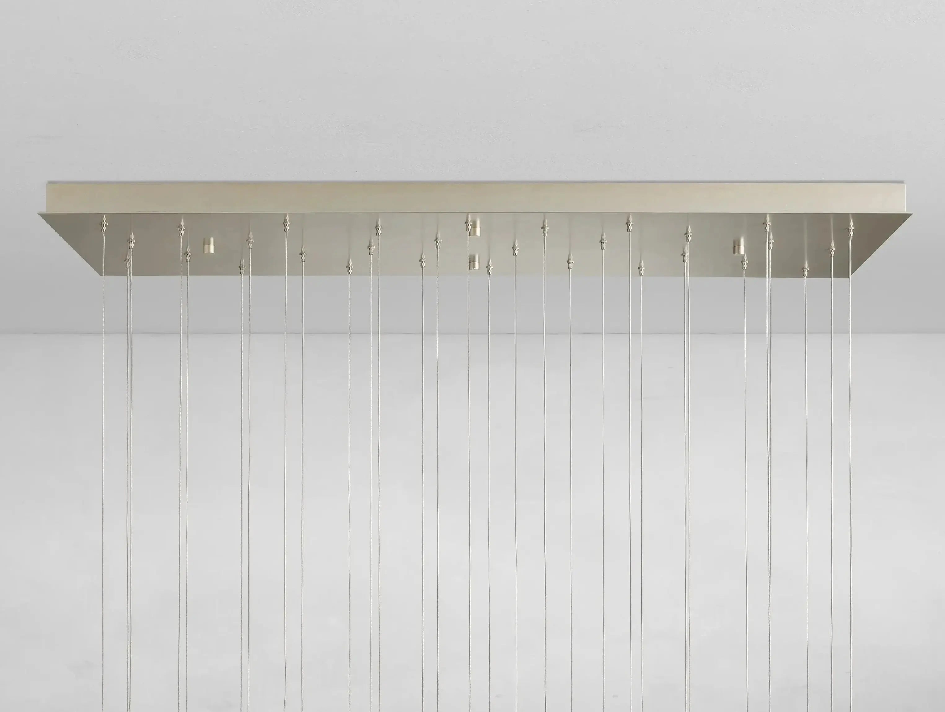 Jaina Selenite Rectangular Chandelier ZELNO LIGHTING