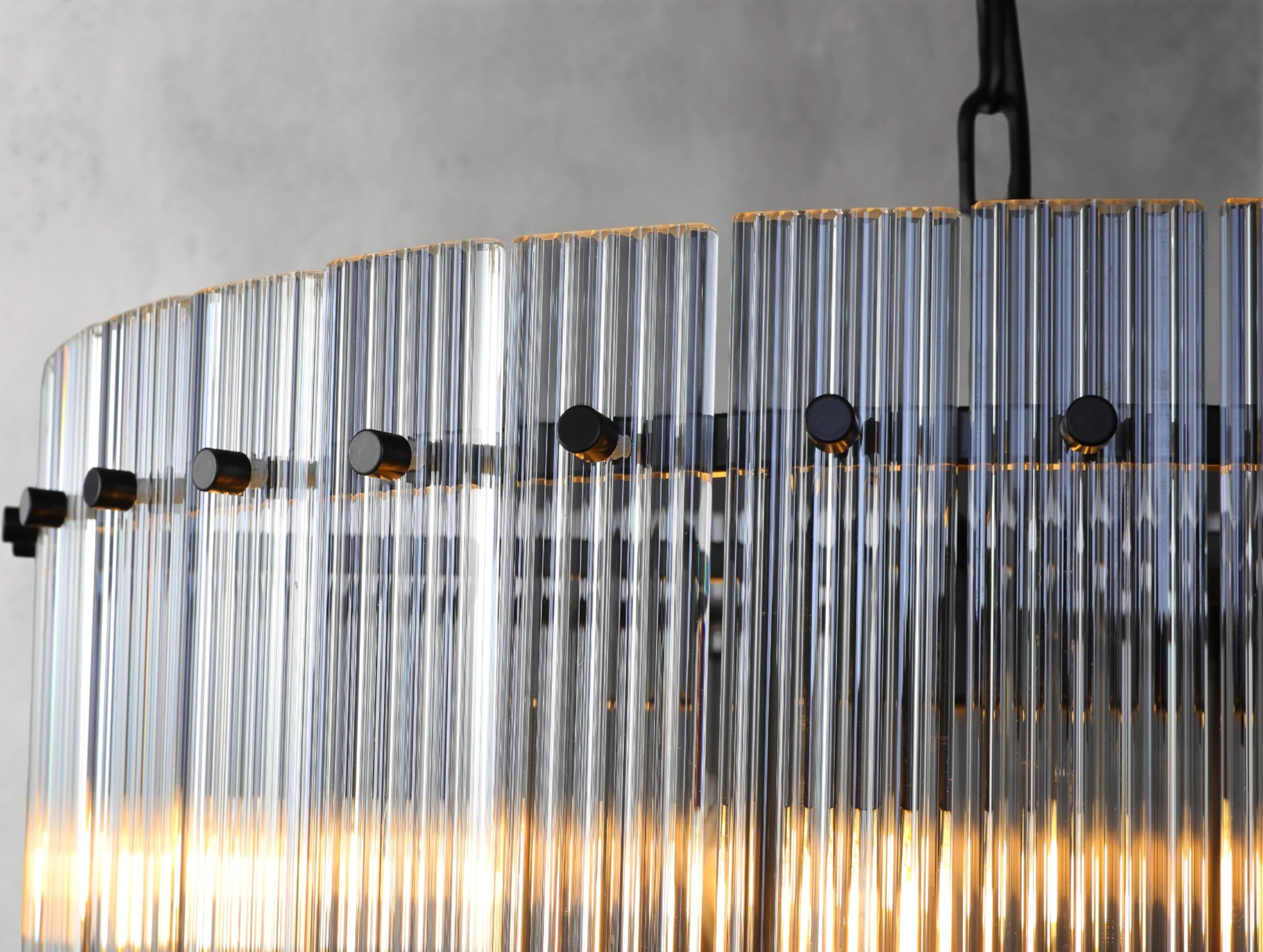 Royce Two-Tier Round Chandelier ZELNO LIGHTING