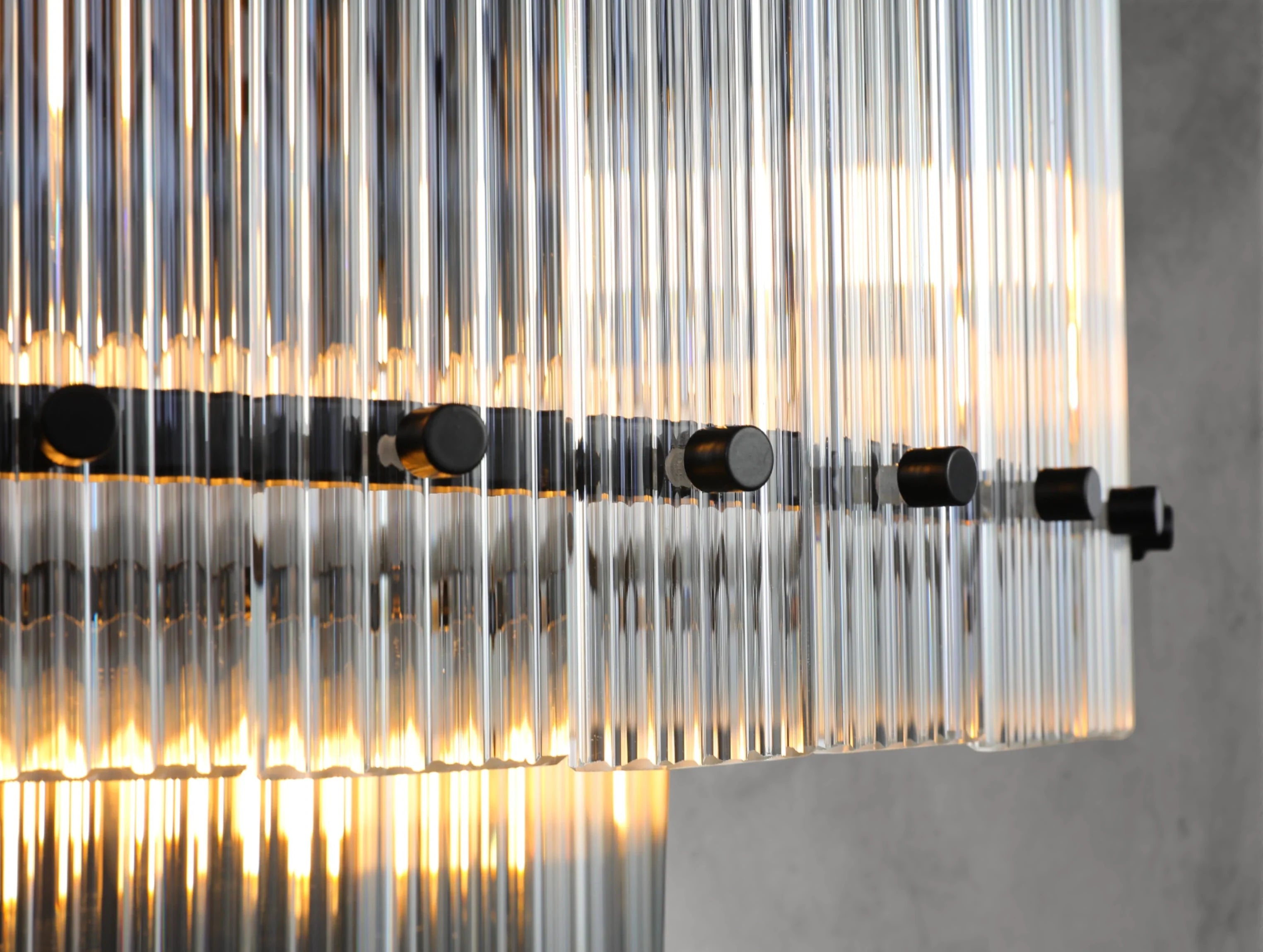 Royce Two-Tier Round Chandelier ZELNO LIGHTING