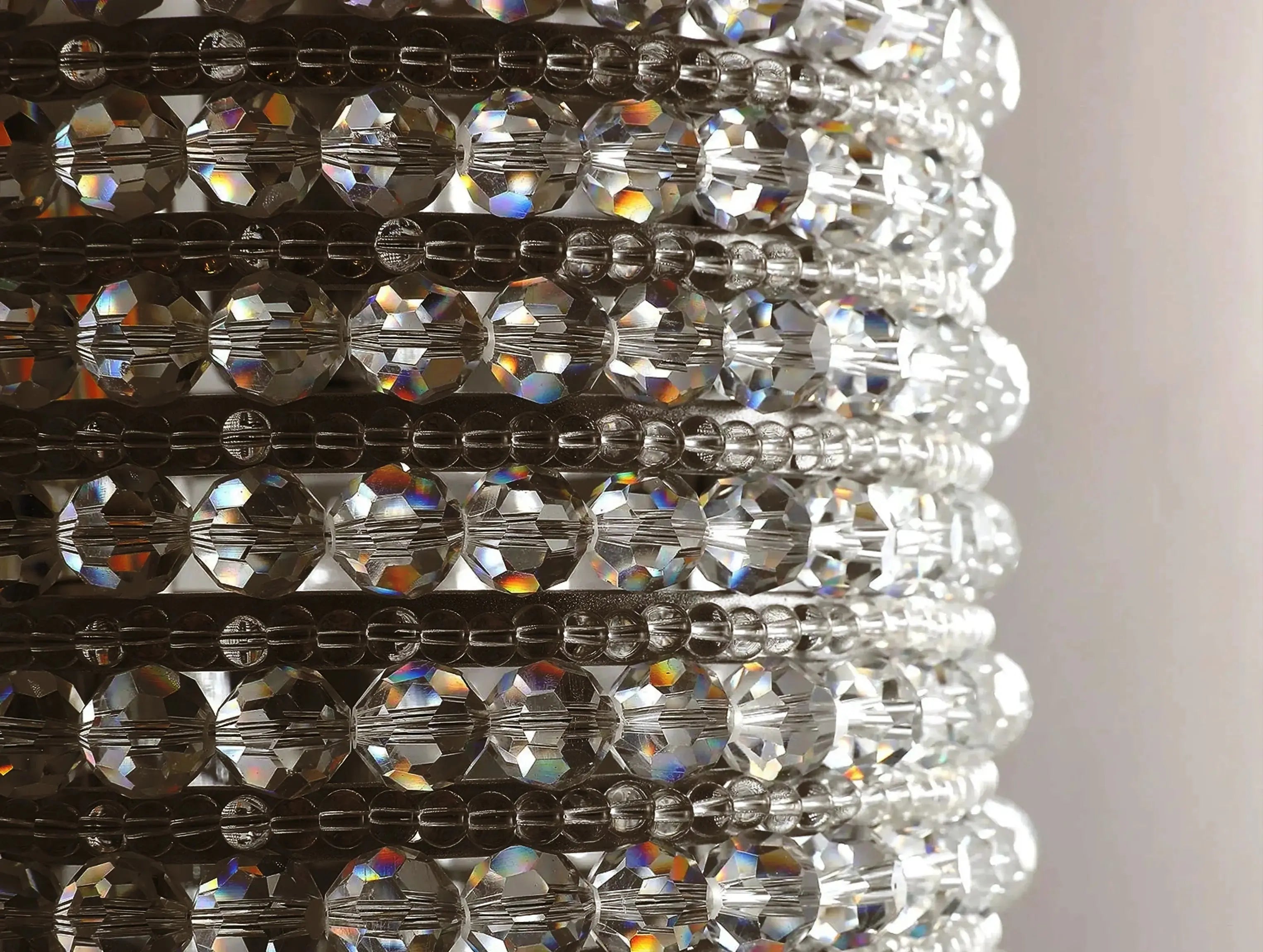 Macho Crystal Halo Clear Glass Sconce ZELNO LIGHTING