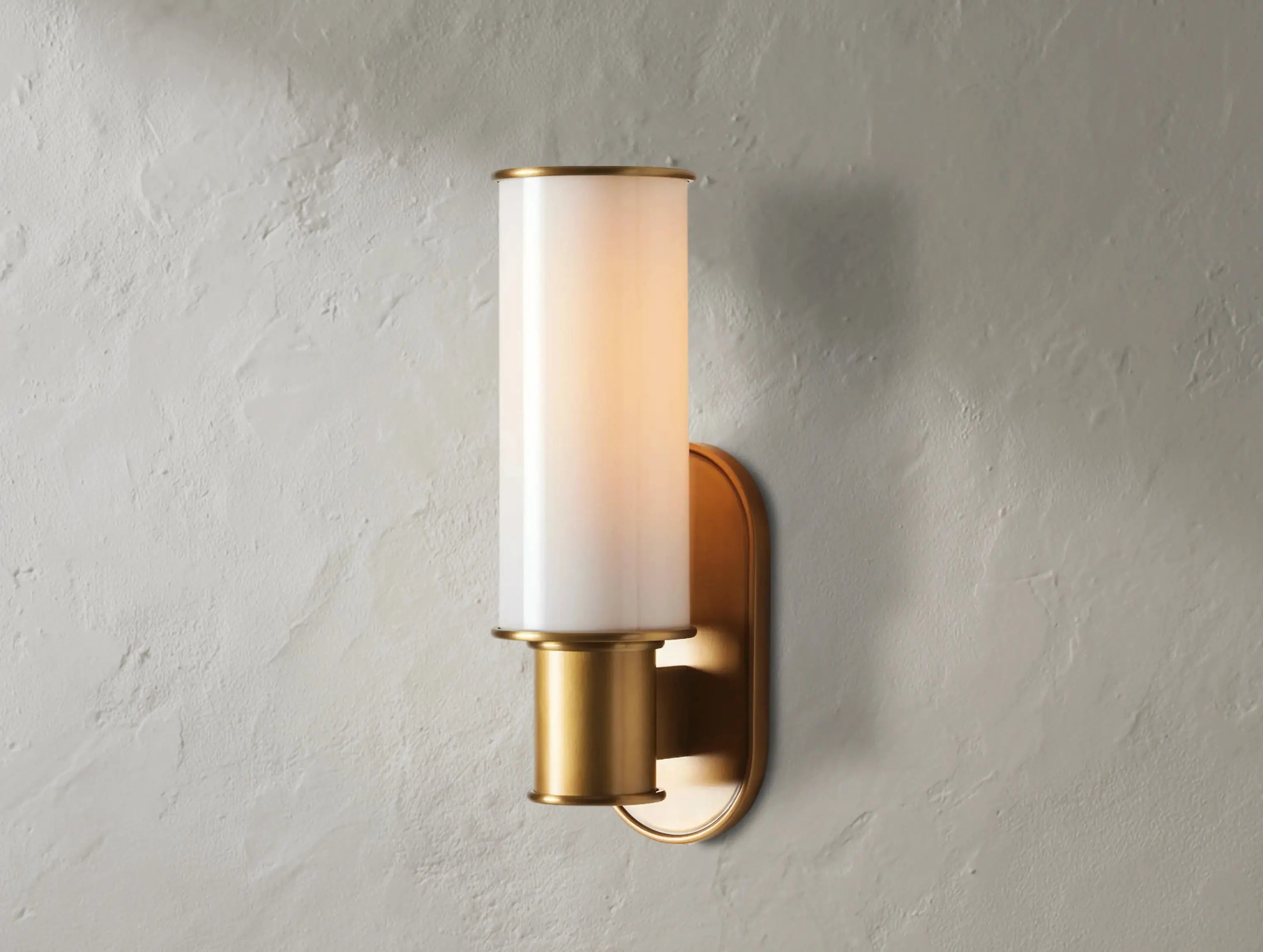 Horlin Sconce in Milk ZELNO LIGHTING