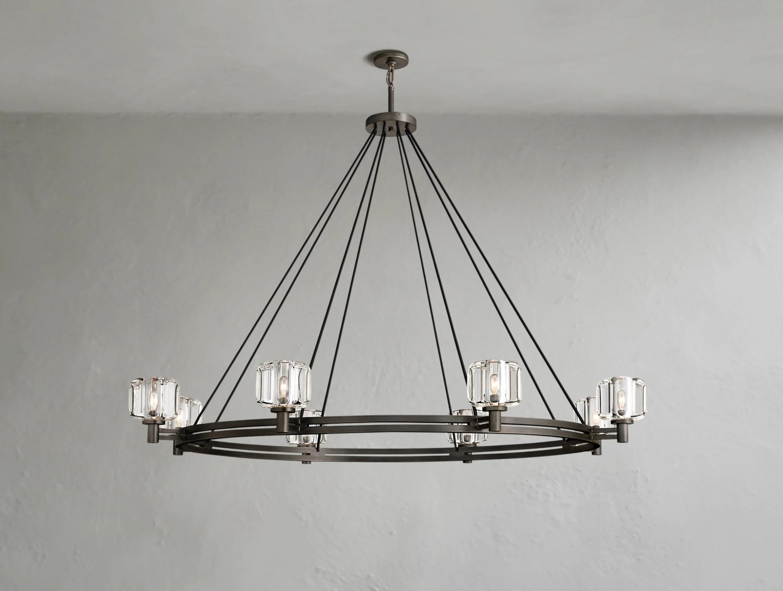 Demanette Round Chandelier ZELNO LIGHTING