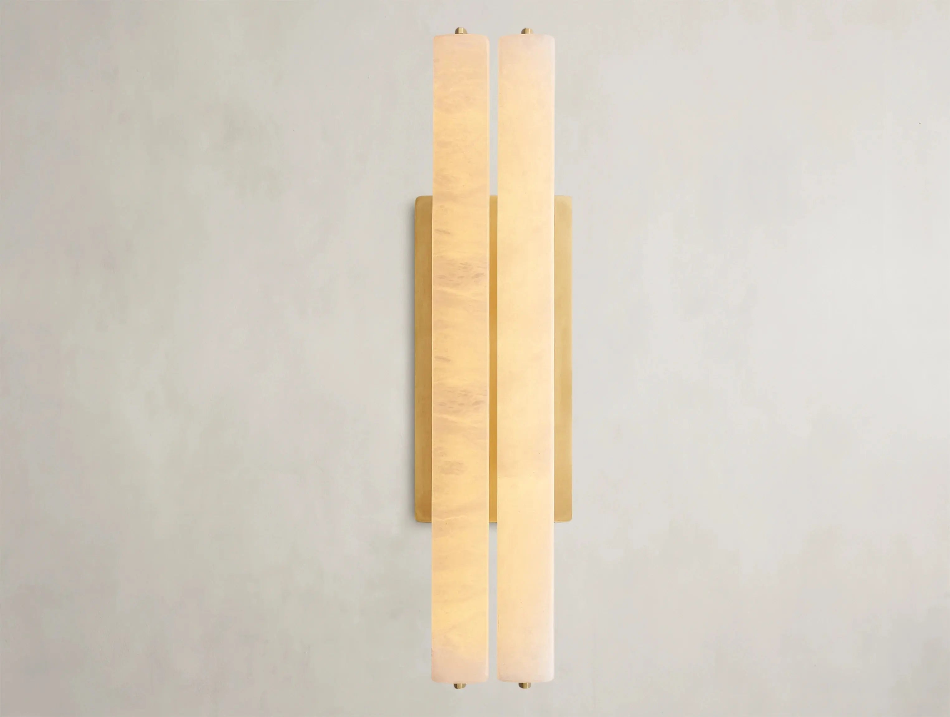 Ardubon Alabaster Double Sconce ZELNO LIGHTING