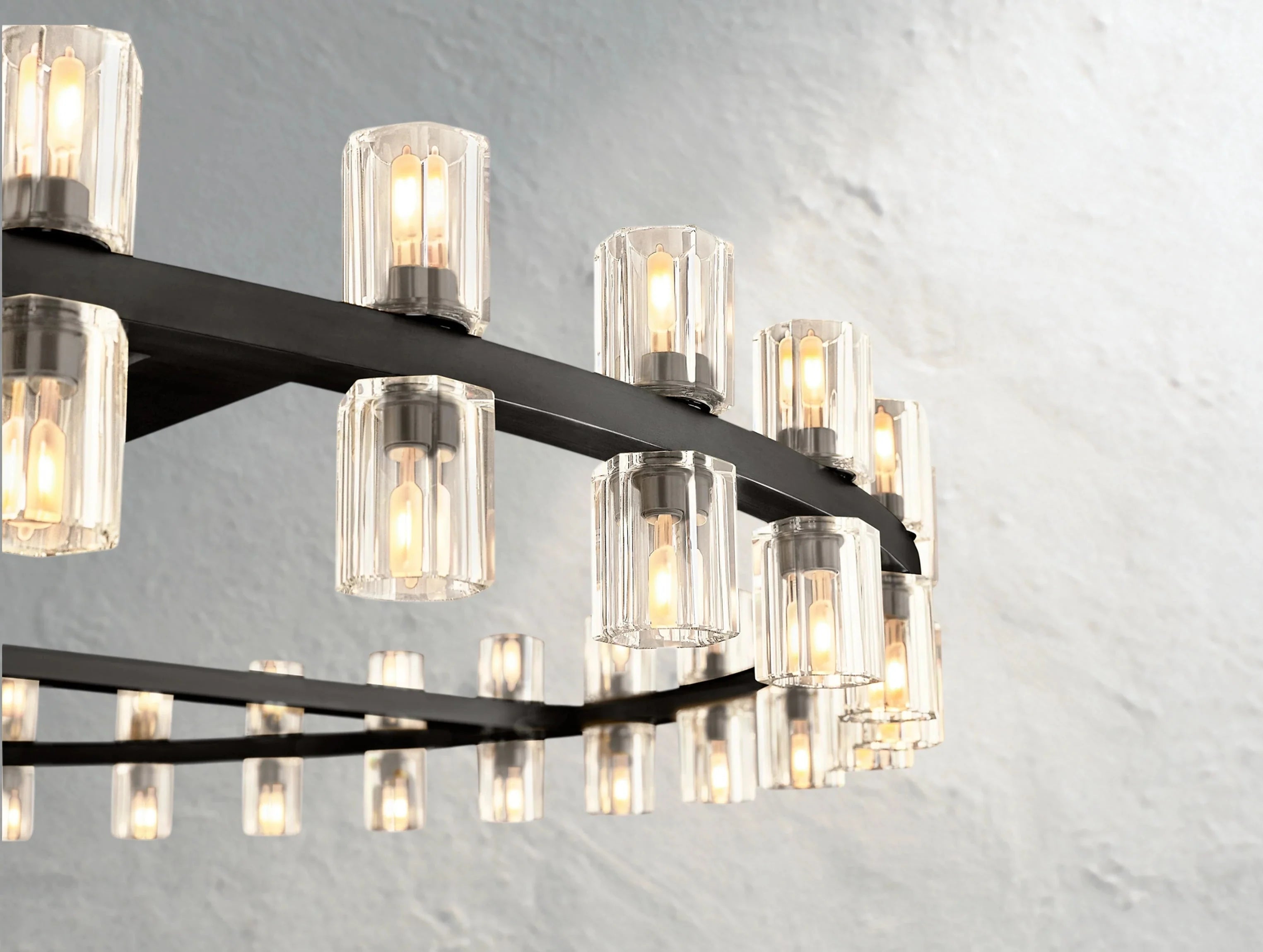 Gearra LED Round Chandelier ZELNO LIGHTING