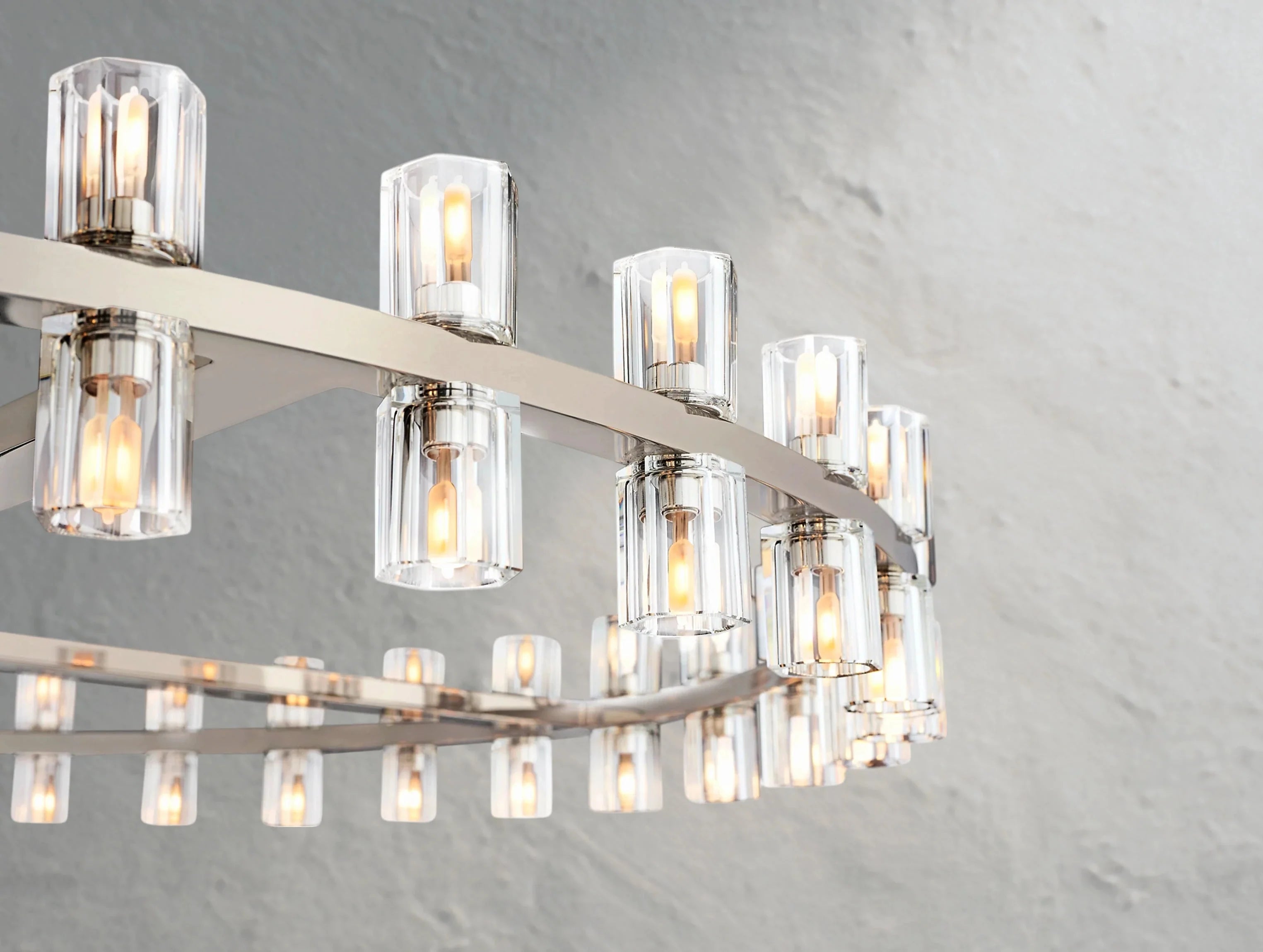 Gearra LED Round Chandelier ZELNO LIGHTING