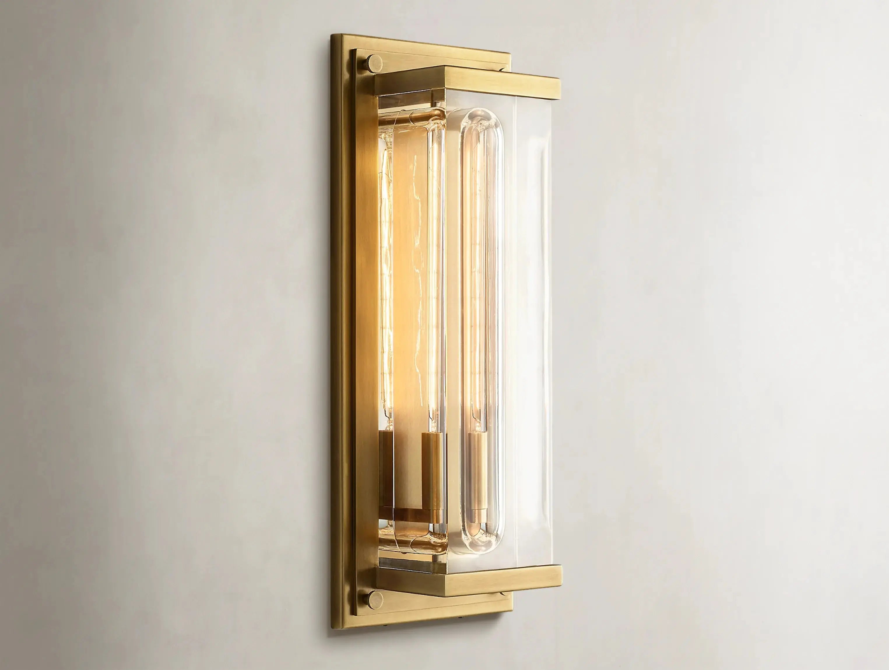 Soiley Grand Rectangular Sconce ZELNO LIGHTING