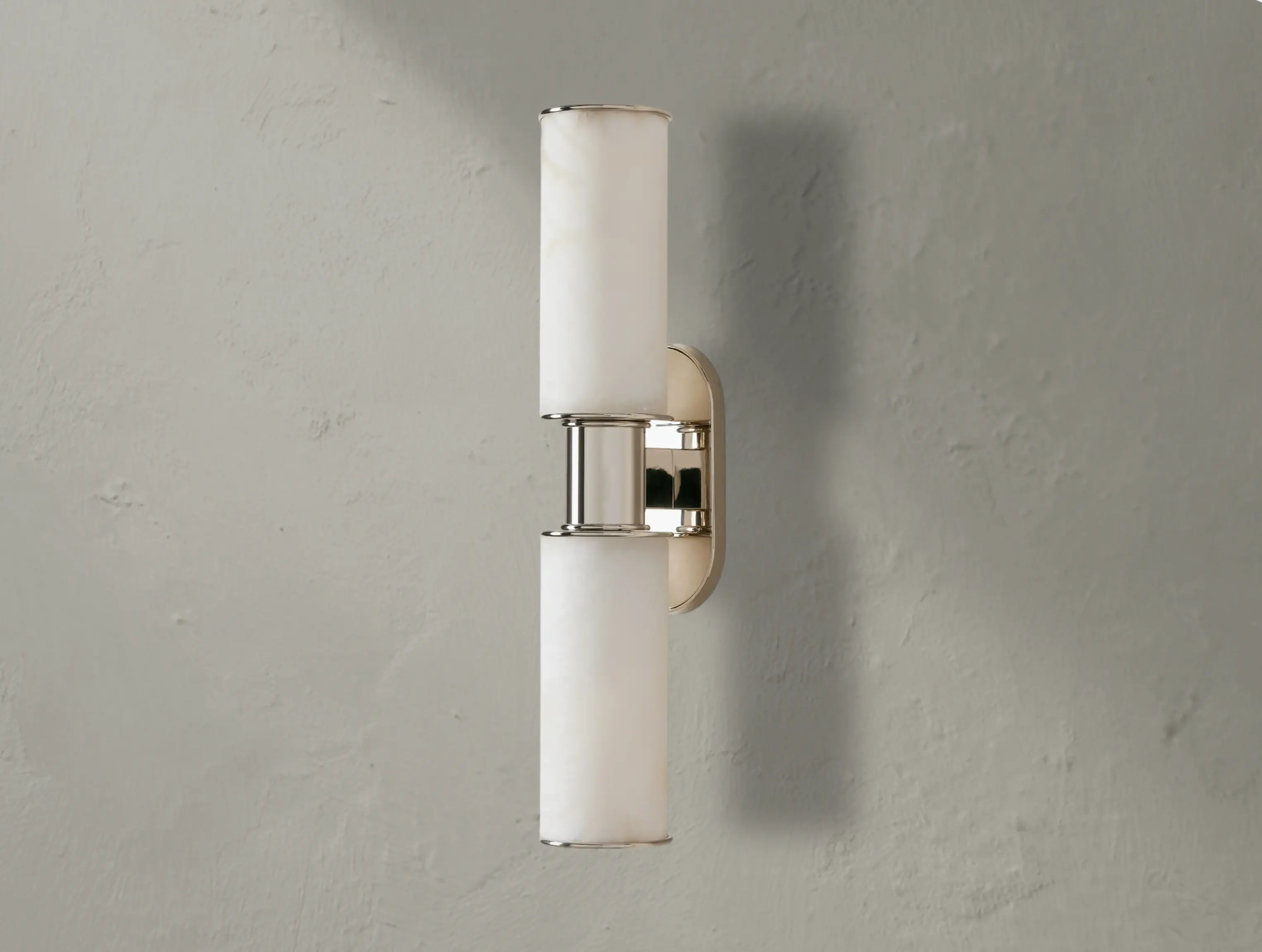 Horlin Double Sconce in Alabaster ZELNO LIGHTING