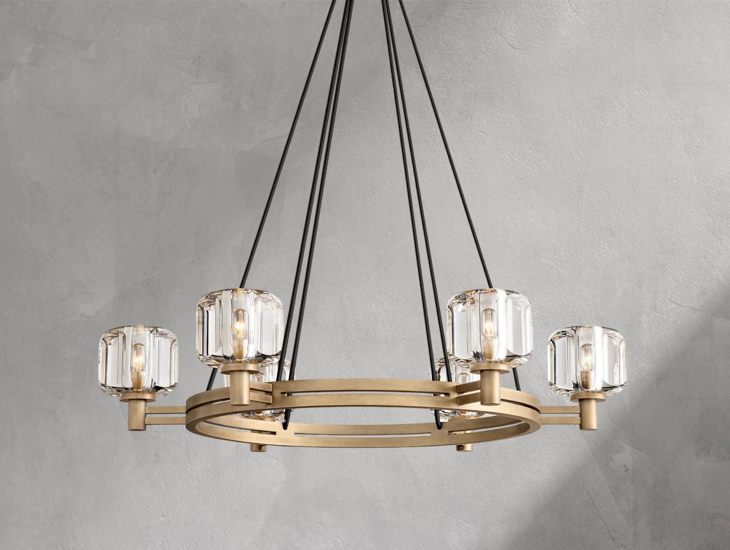 Demanette Round Chandelier ZELNO LIGHTING