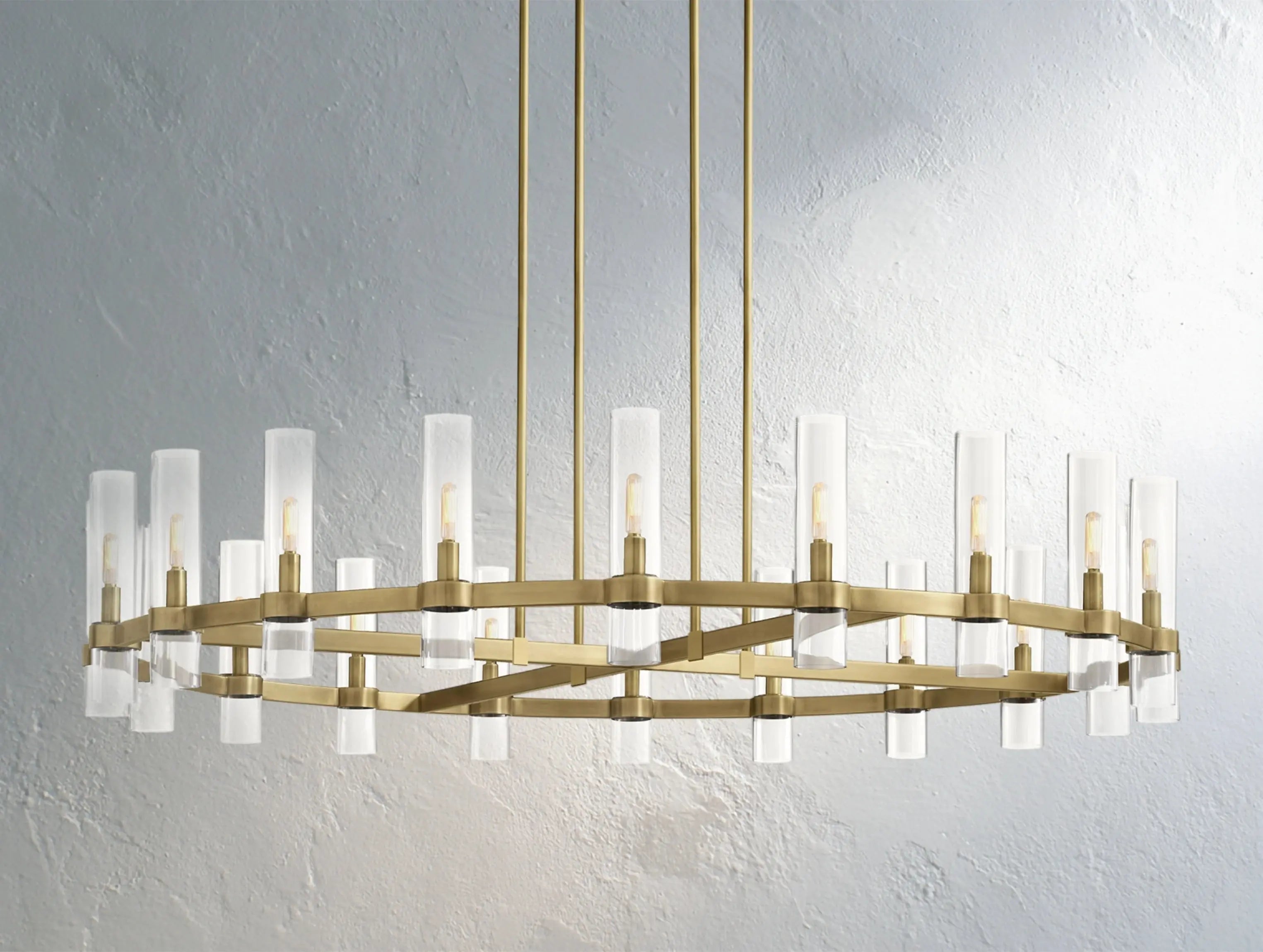 Solene Round Chandelier ZELNO LIGHTING